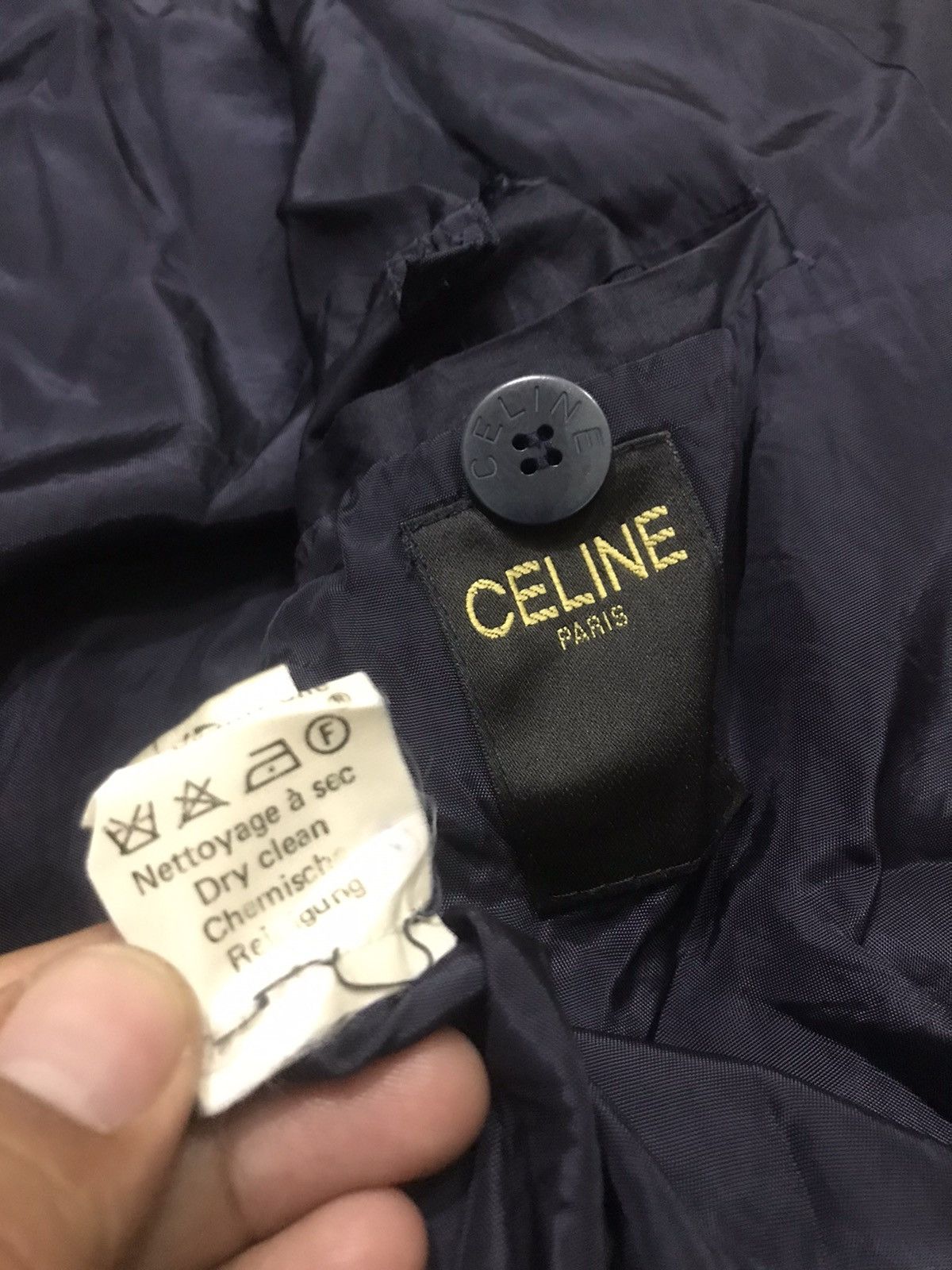 Celine Celine Vintage Wide Ballon Jacket Size US L / EU 52-54 / 3 - 15 Thumbnail