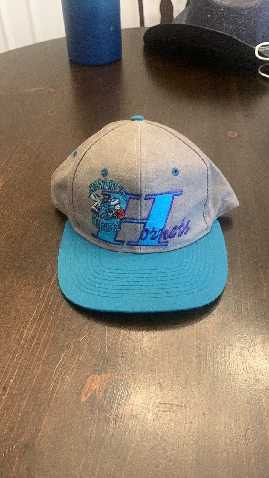 Casquette Charlotte Hornets The Game Big Logo Graffiti - Snapback Personnalisée Occasion