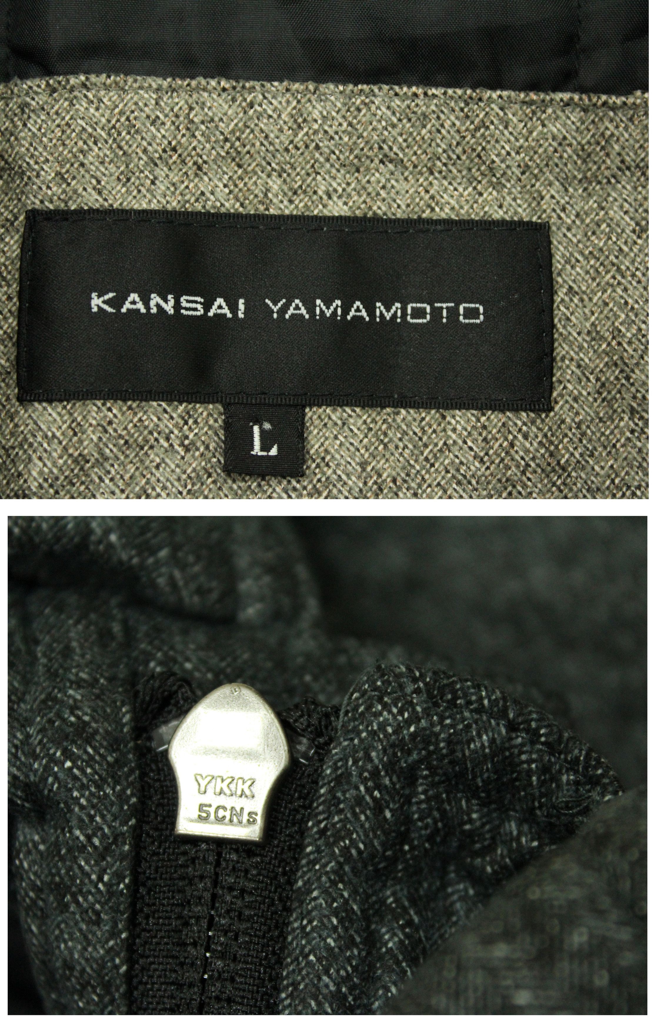 Kansai Yamamoto × Vintage KANSAI YAMAMOTO Vest Striped Vintage Size L Japan Size US M / EU 48-50 / 2 - 9 Thumbnail