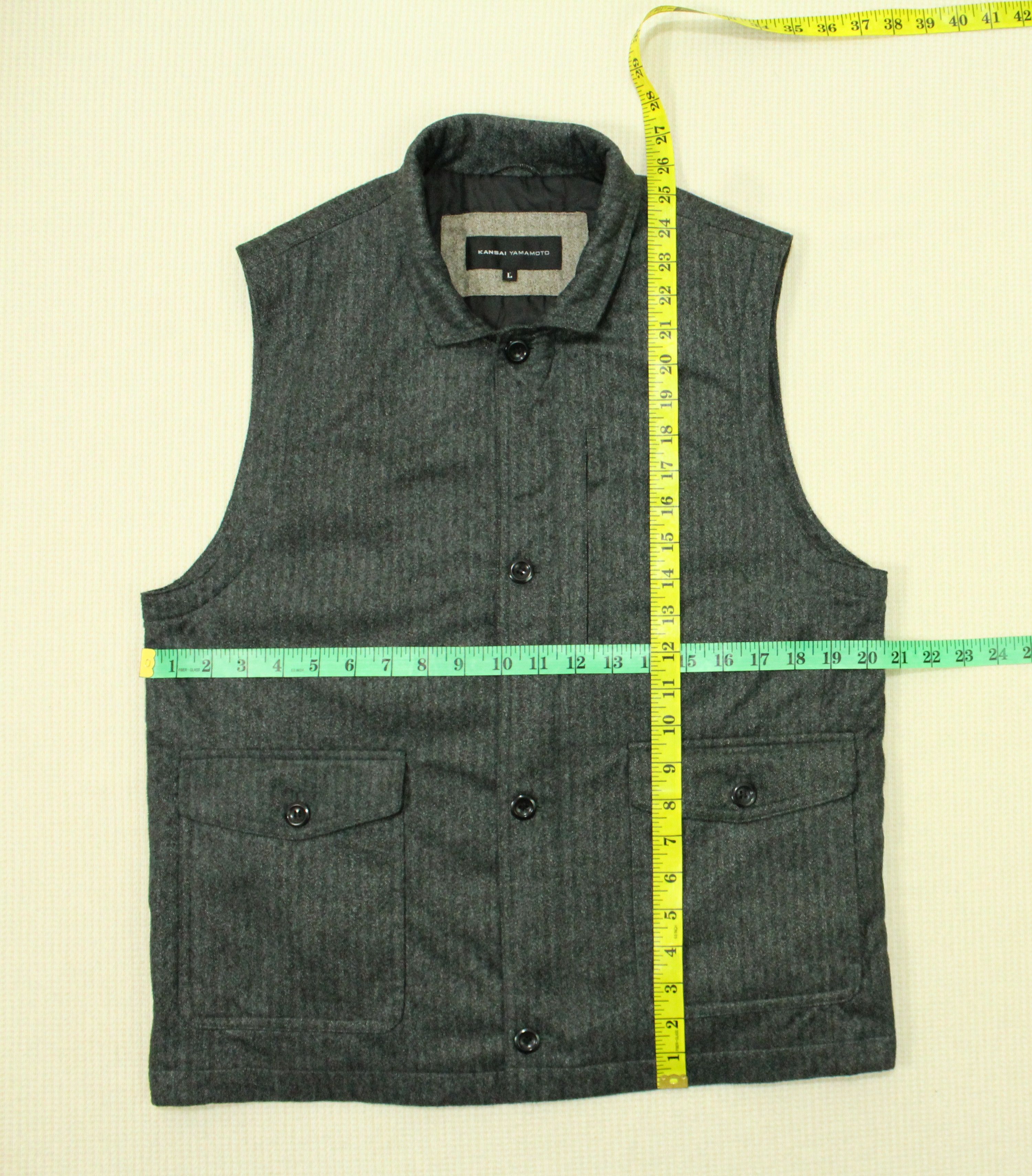 Kansai Yamamoto × Vintage KANSAI YAMAMOTO Vest Striped Vintage Size L Japan Size US M / EU 48-50 / 2 - 11 Thumbnail
