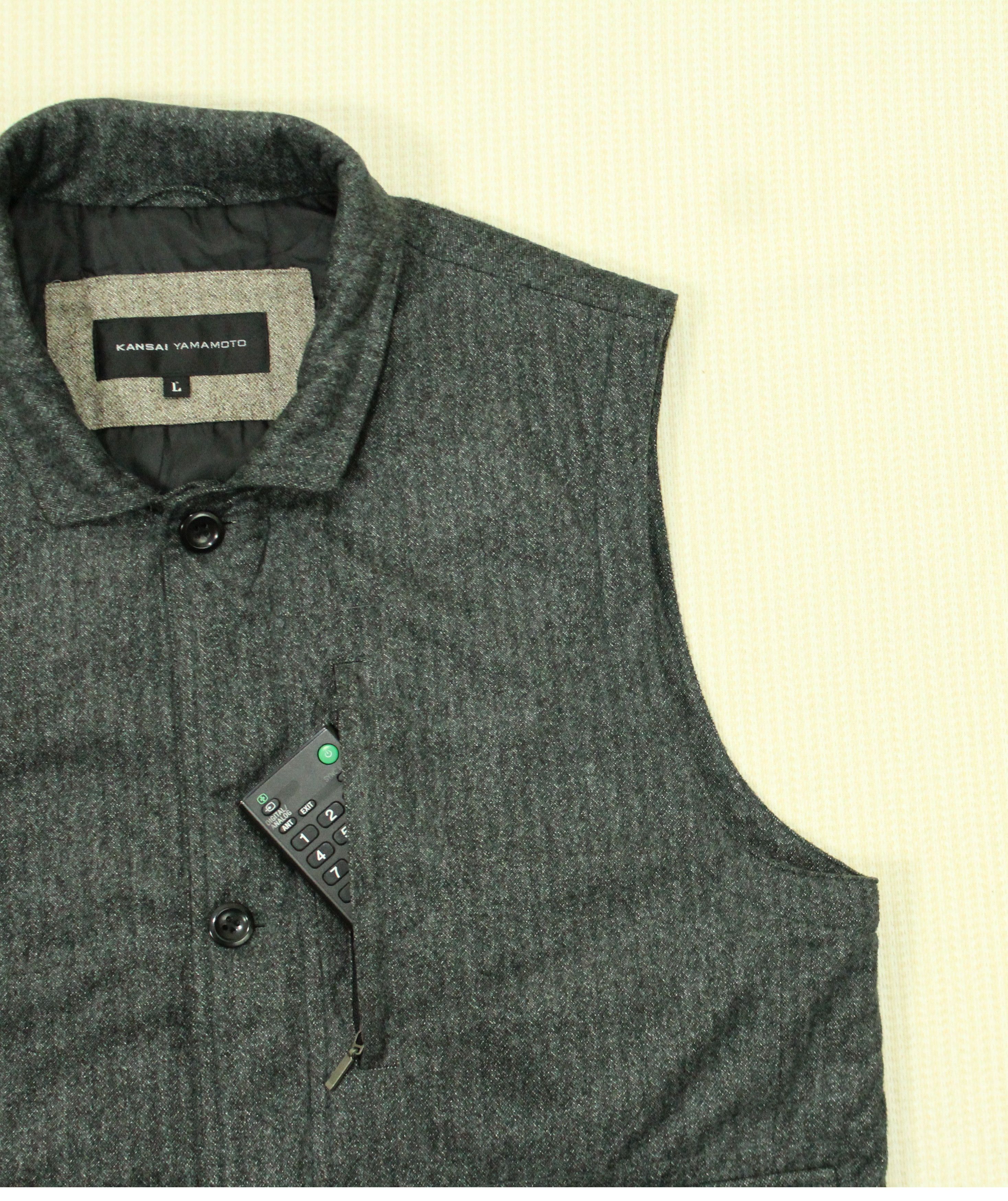 Kansai Yamamoto × Vintage KANSAI YAMAMOTO Vest Striped Vintage Size L Japan Size US M / EU 48-50 / 2 - 7 Thumbnail