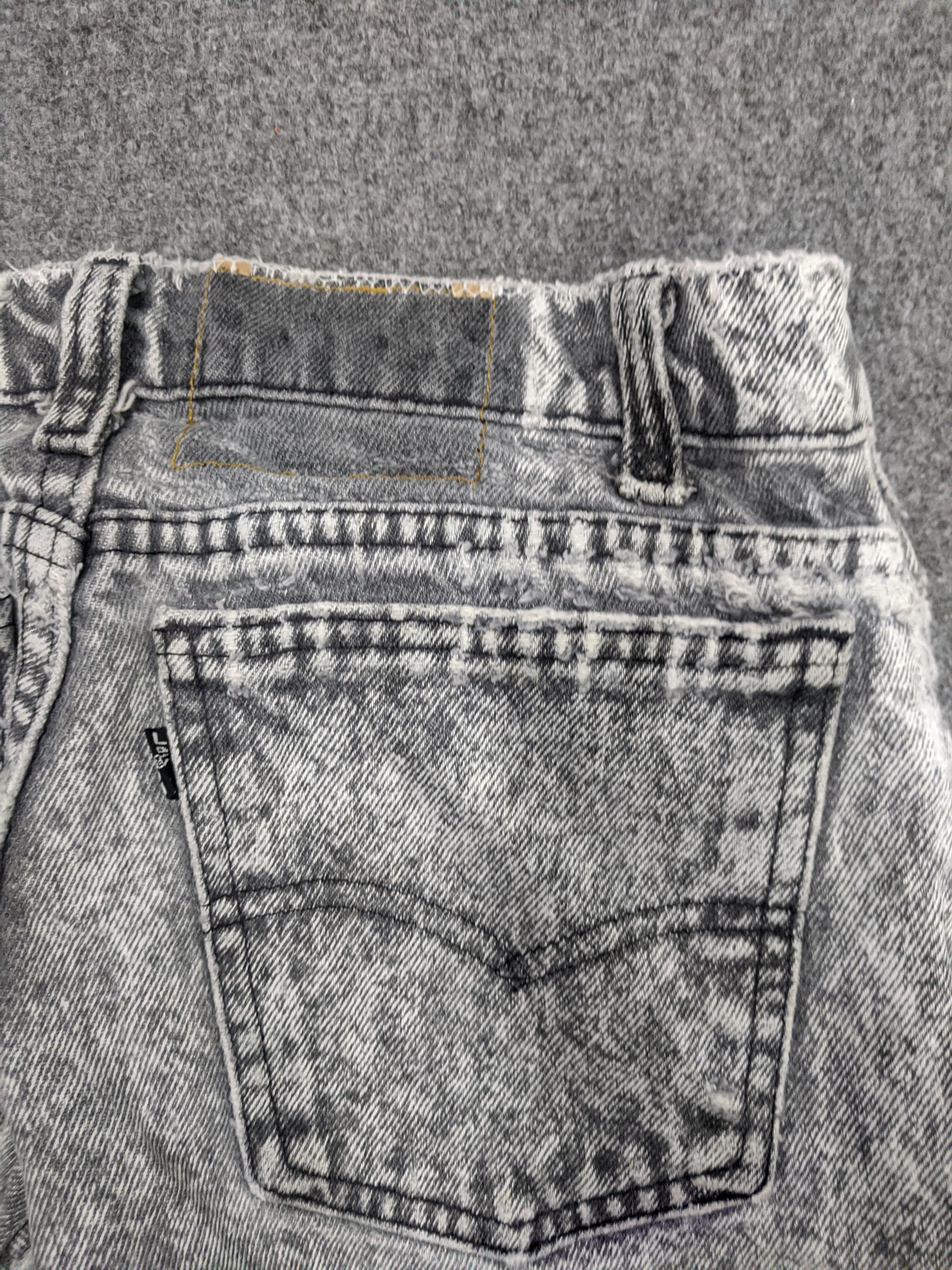 Levi's Vintage Levis Acidwash Black Tab Jeans DP0917 Size US 30 / EU 46 - 13 Thumbnail