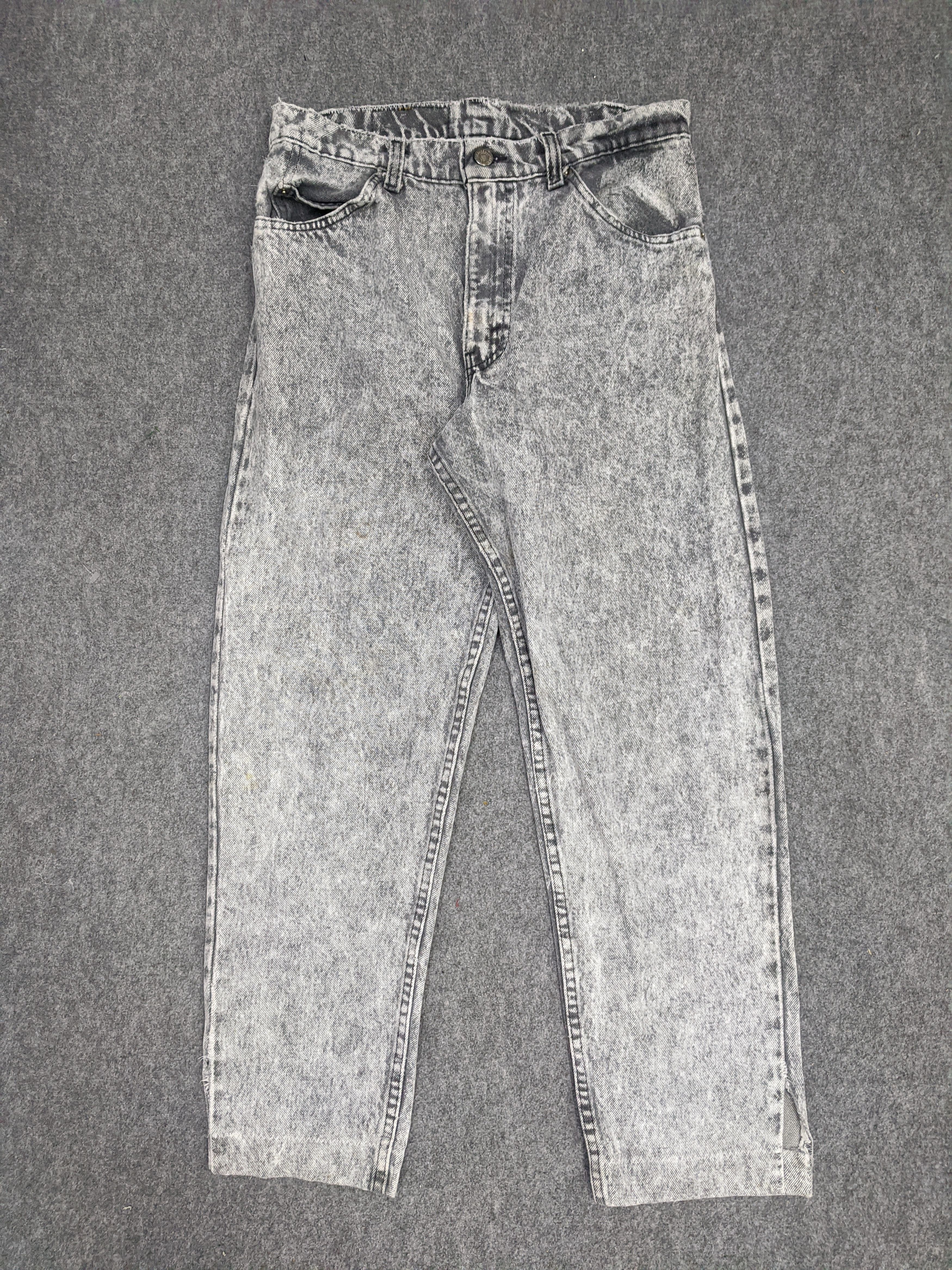 Levi's Vintage Levis Acidwash Black Tab Jeans DP0917 Size US 30 / EU 46 - 1 Thumbnail
