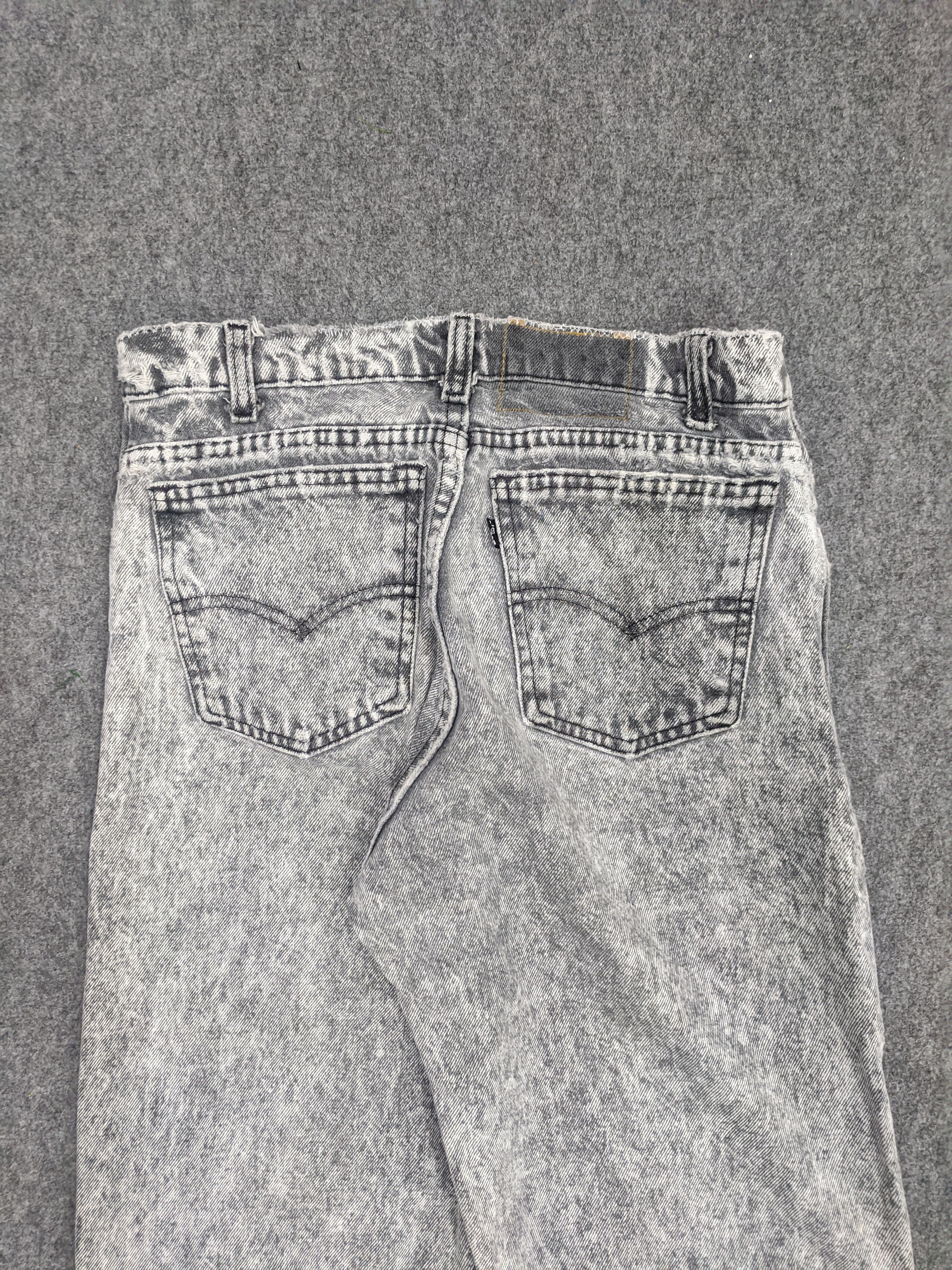 Levi's Vintage Levis Acidwash Black Tab Jeans DP0917 Size US 30 / EU 46 - 5 Thumbnail