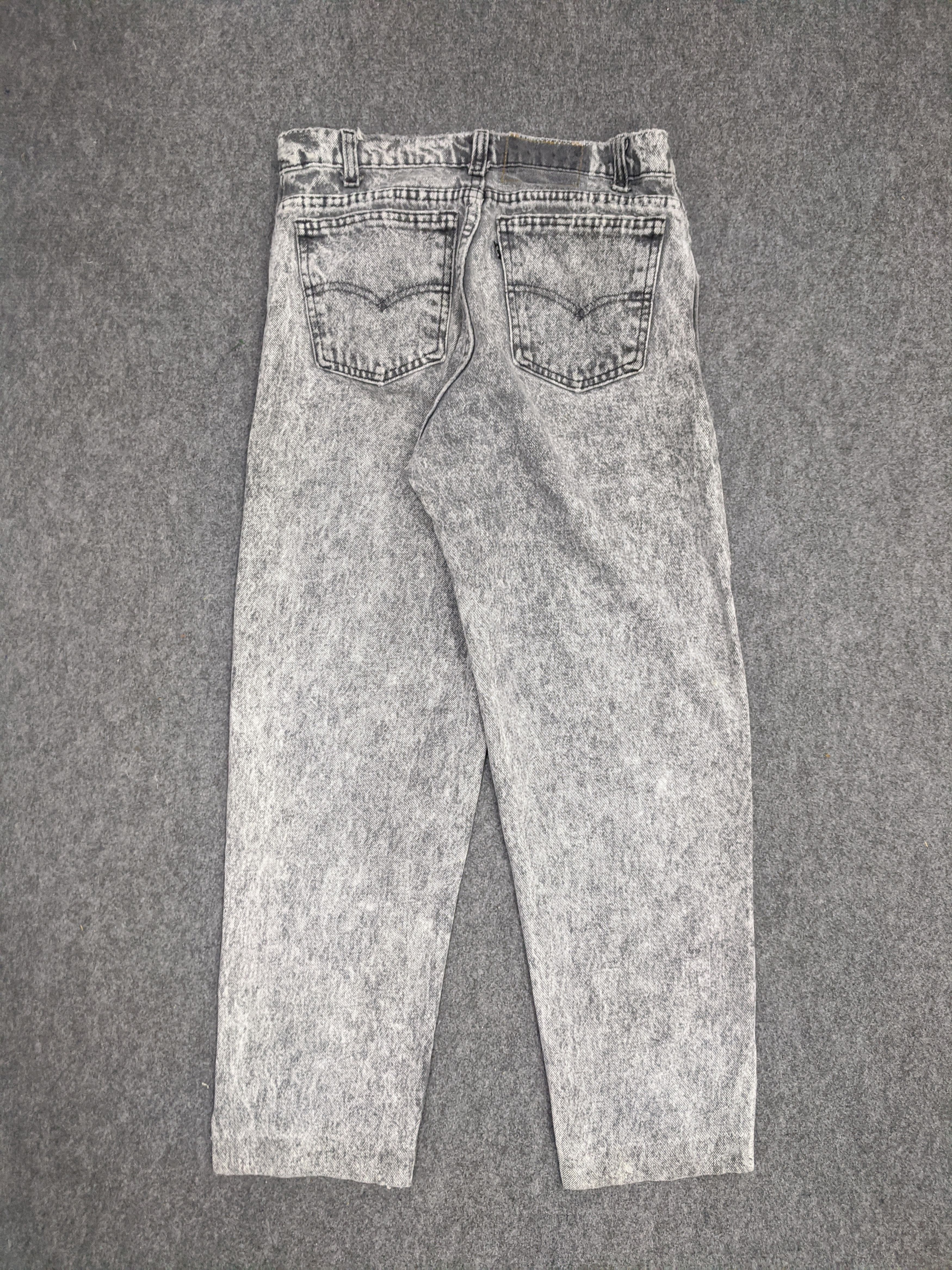 Levi's Vintage Levis Acidwash Black Tab Jeans DP0917 Size US 30 / EU 46 - 3 Thumbnail