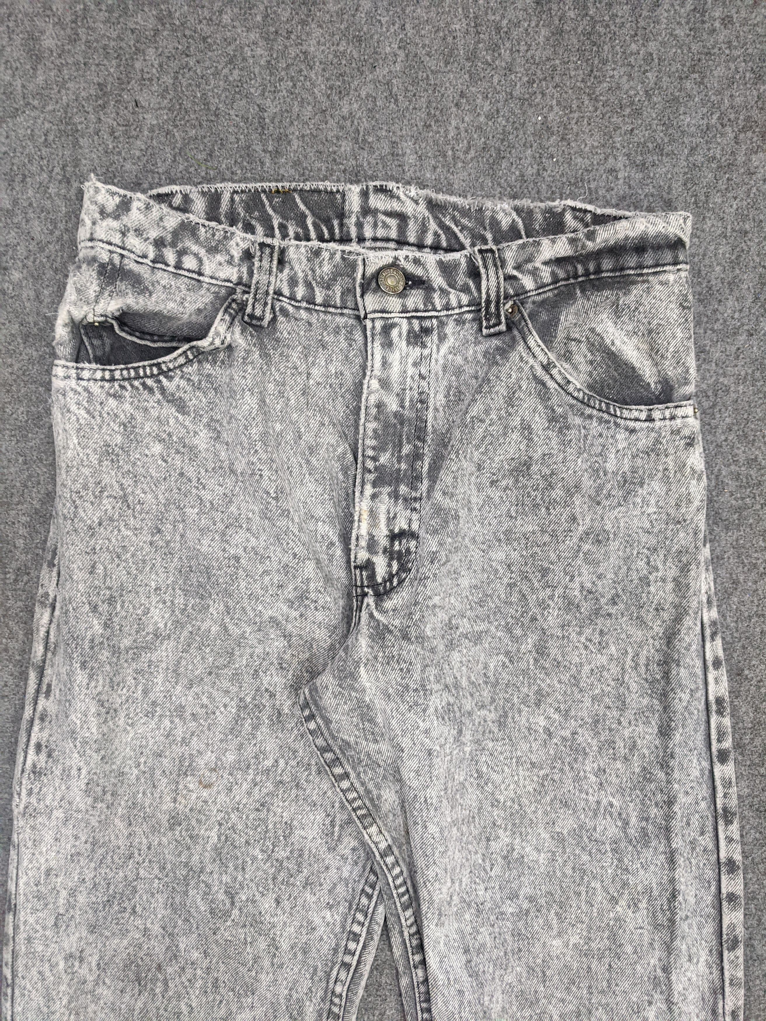 Levi's Vintage Levis Acidwash Black Tab Jeans DP0917 Size US 30 / EU 46 - 2 Thumbnail