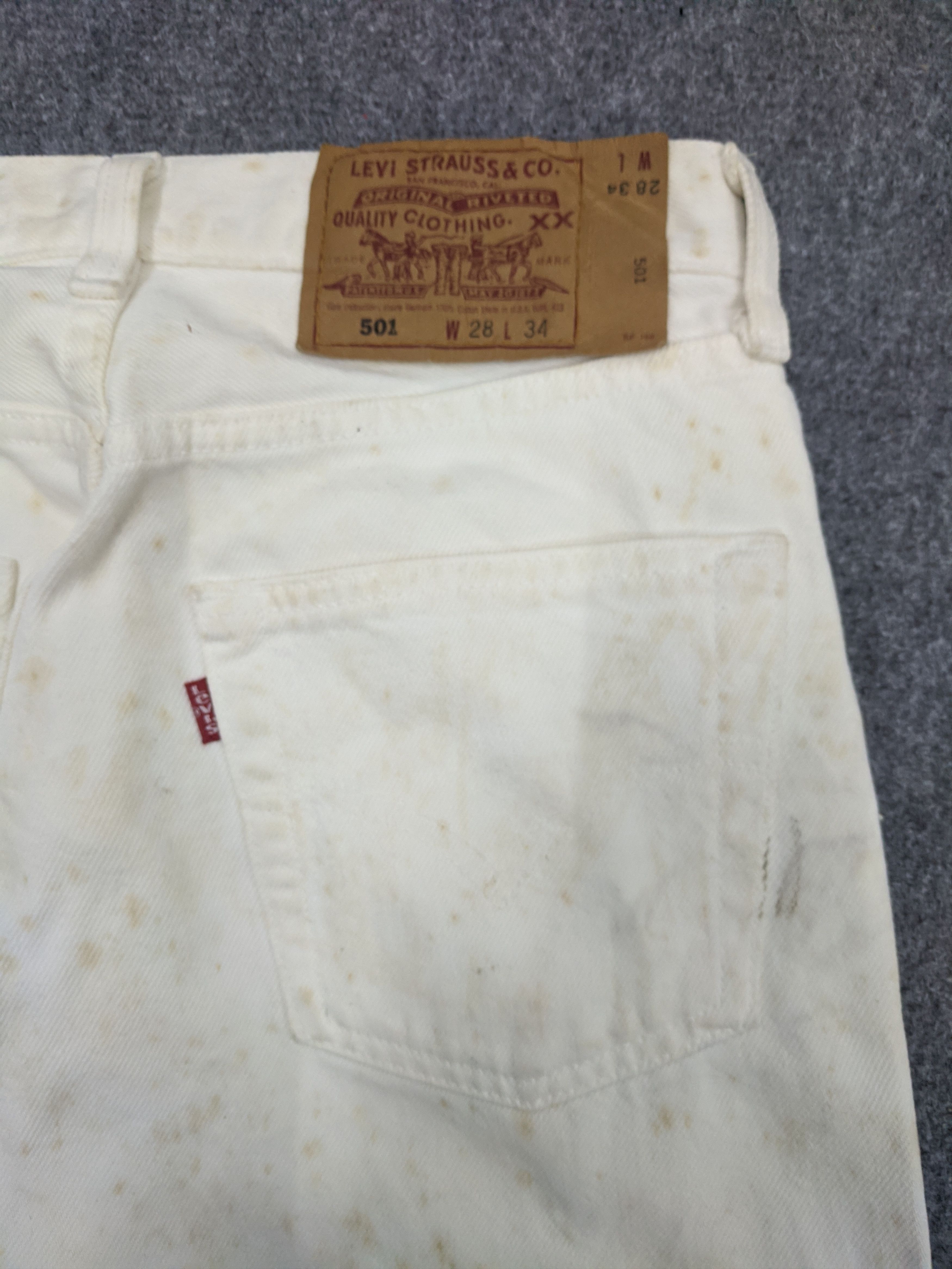 Levi's Vintage 90s Levis 501 Jeans DP0911 Size US 26 / EU 42 - 11 Thumbnail