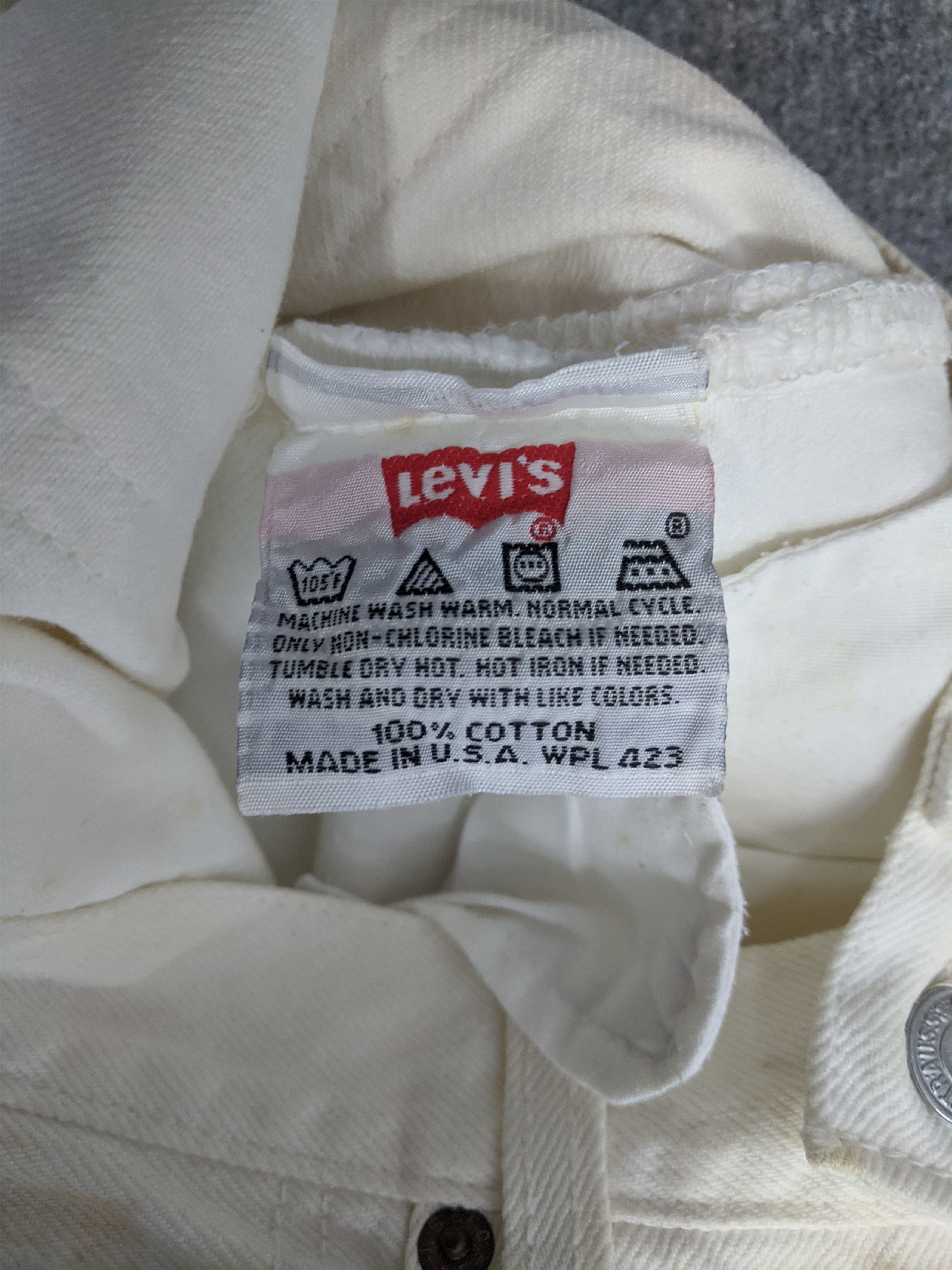 Levi's Vintage 90s Levis 501 Jeans DP0911 Size US 26 / EU 42 - 6 Thumbnail