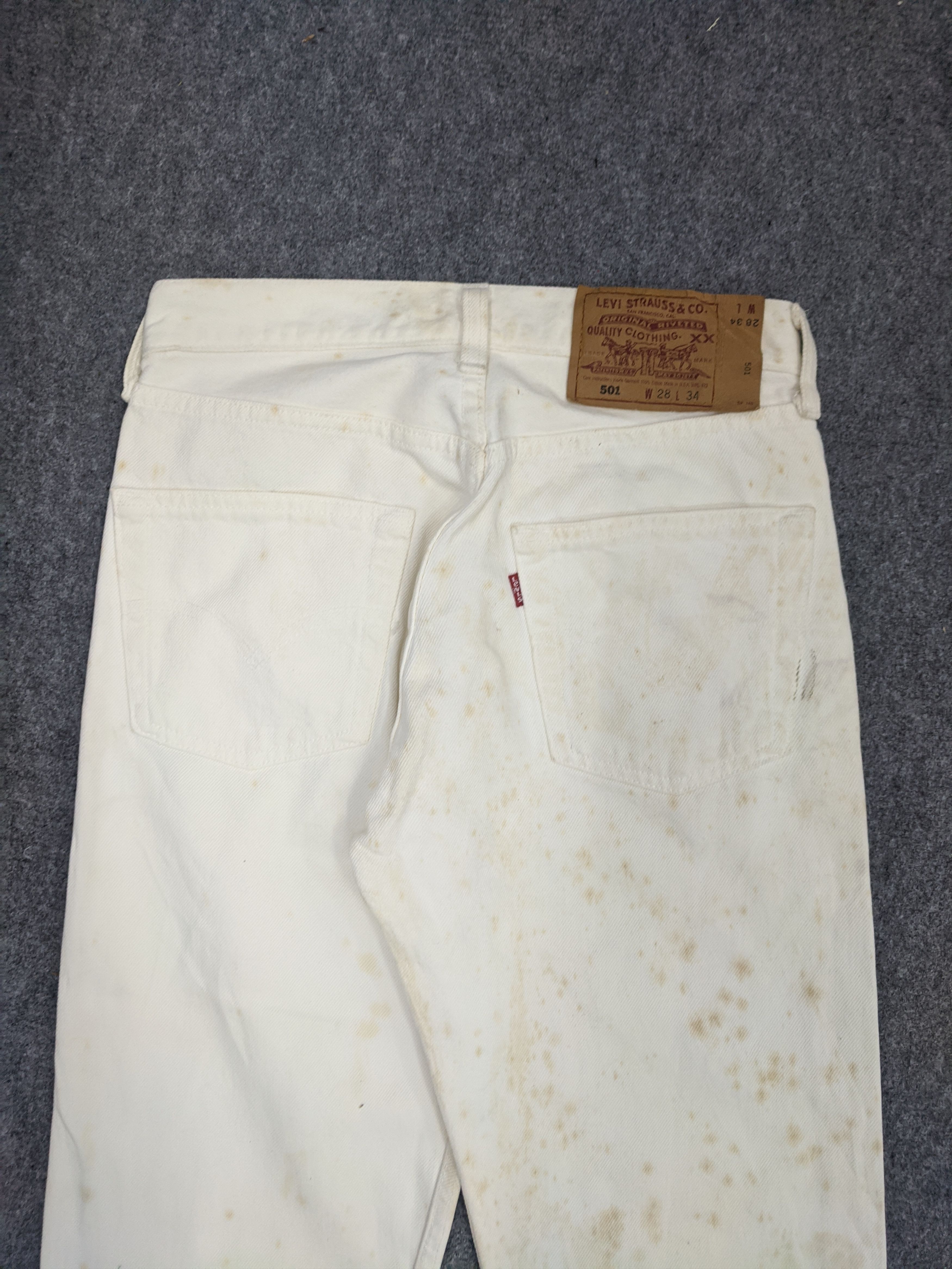 Levi's Vintage 90s Levis 501 Jeans DP0911 Size US 26 / EU 42 - 4 Thumbnail