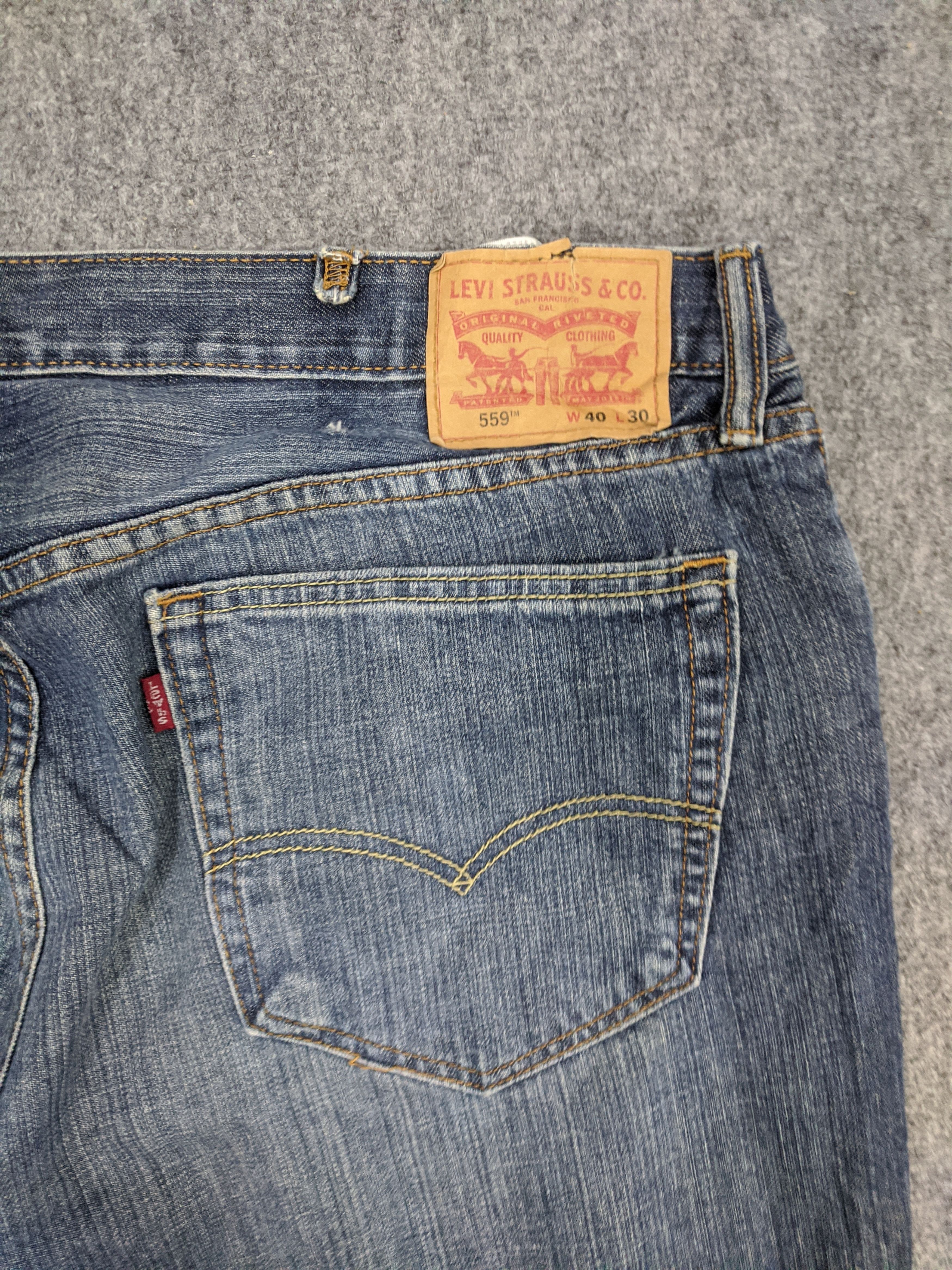 Levi's Vintage Levis 559 Jeans DP0915 Size US 41 - 13 Thumbnail