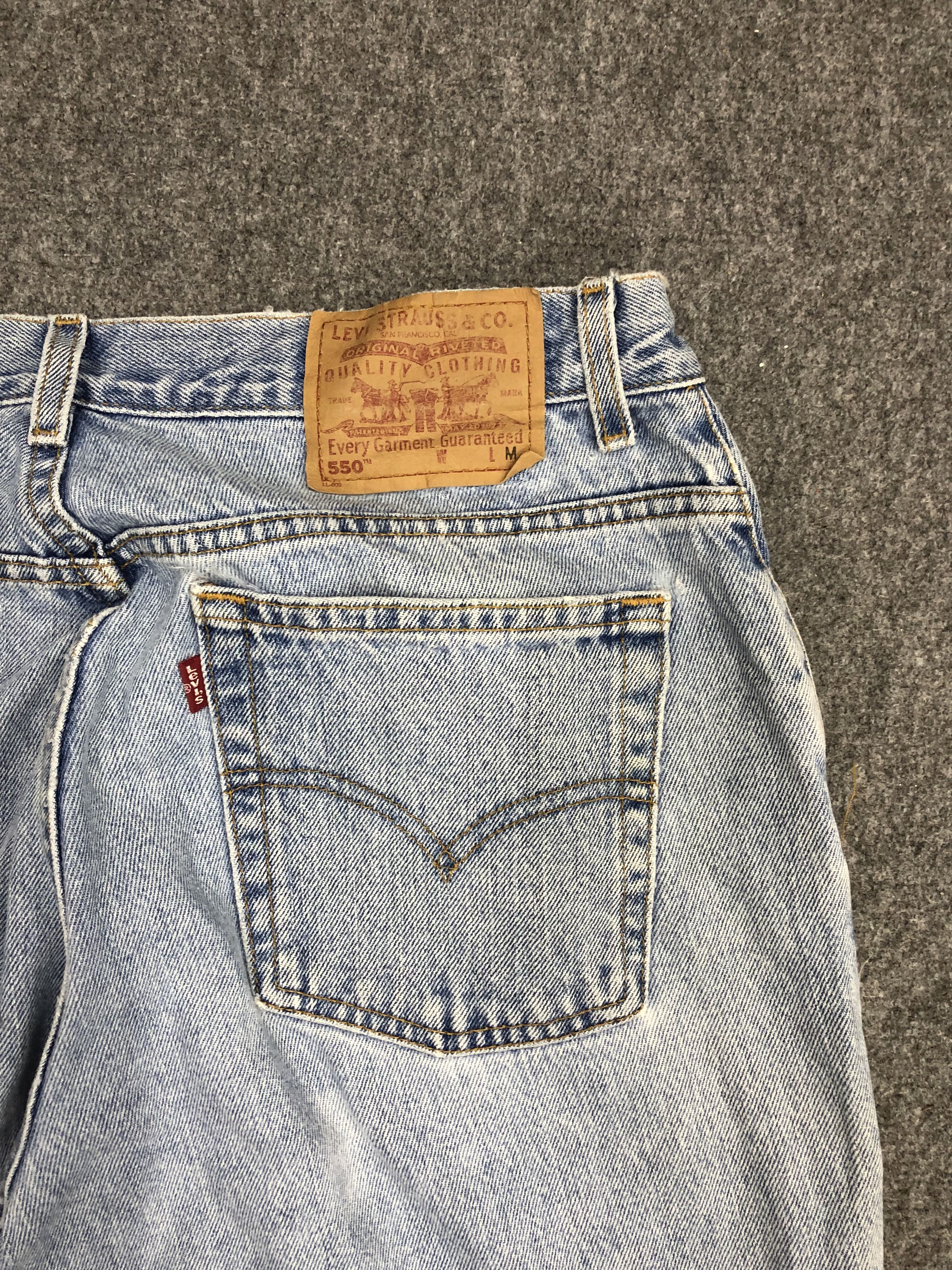 Levi's × Vintage Vintage Levis 550 Jeans DP0931 Size US 34 / EU 50 - 12 Thumbnail