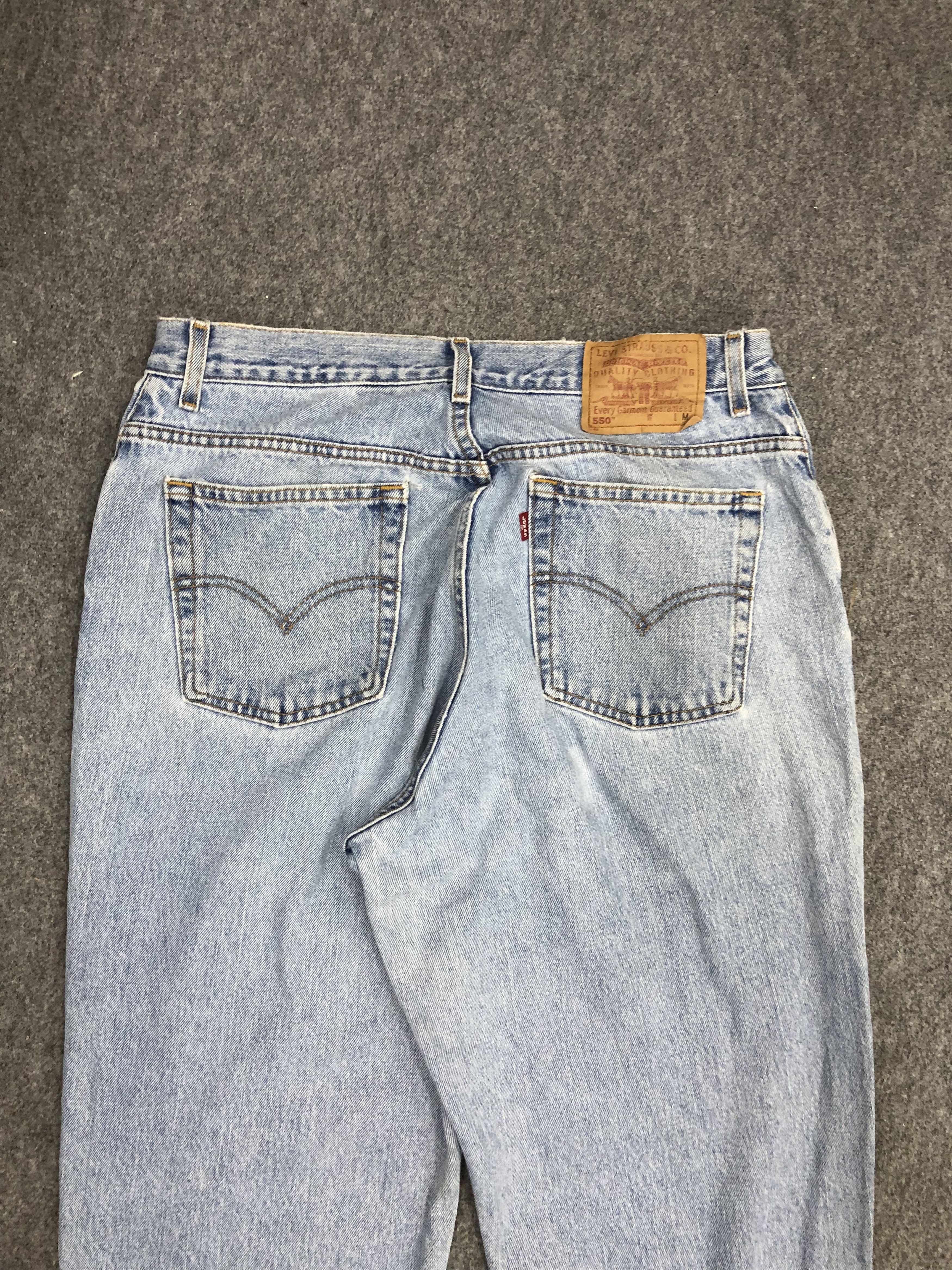 Levi's × Vintage Vintage Levis 550 Jeans DP0931 Size US 34 / EU 50 - 4 Thumbnail