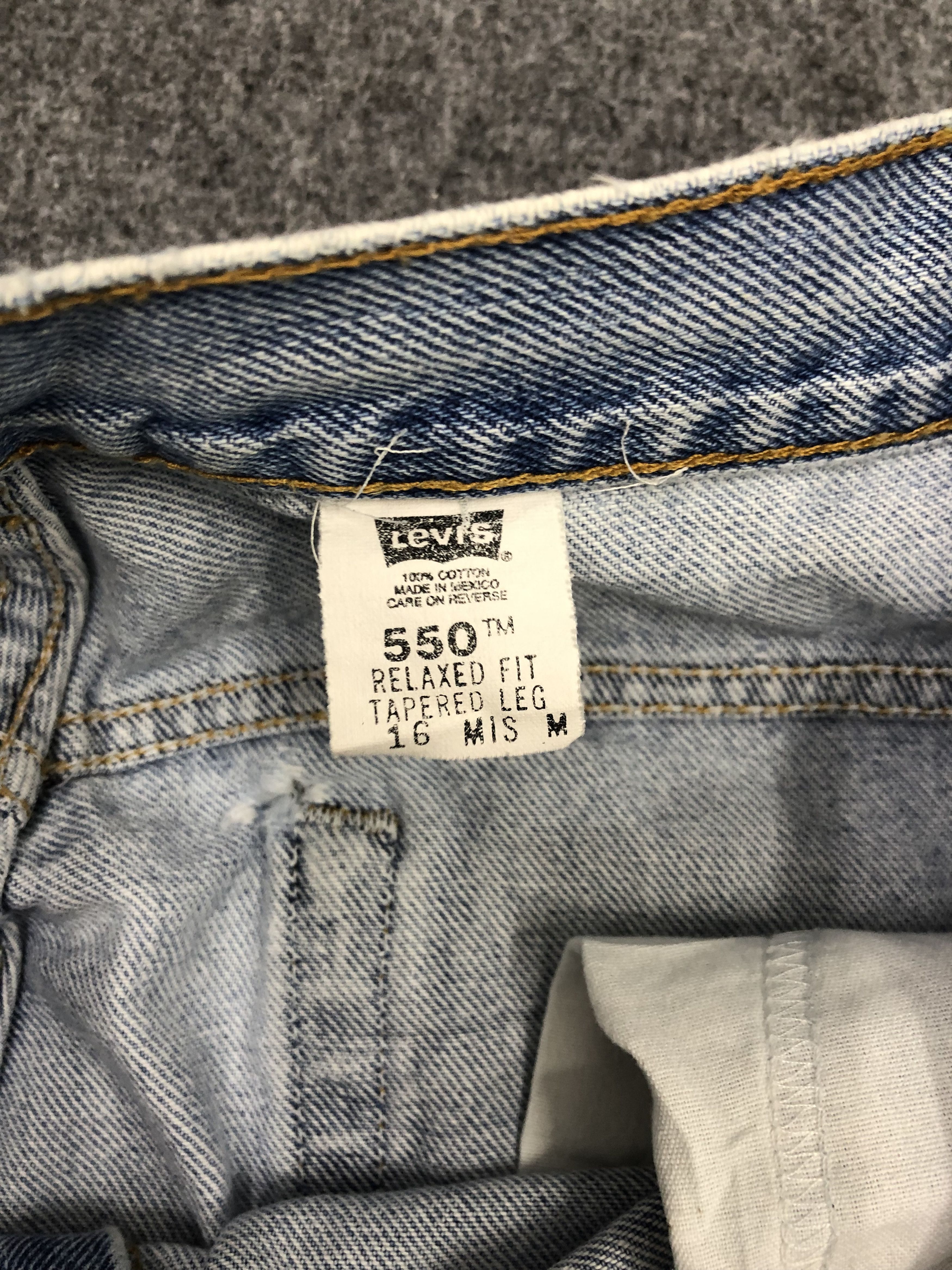 Levi's × Vintage Vintage Levis 550 Jeans DP0931 Size US 34 / EU 50 - 6 Thumbnail