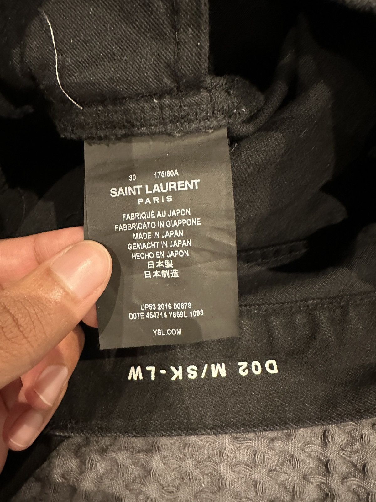 Saint Laurent Paris Saint Laurent Jeans YSL Jeans Size US 30 / EU 46 - 4 Thumbnail
