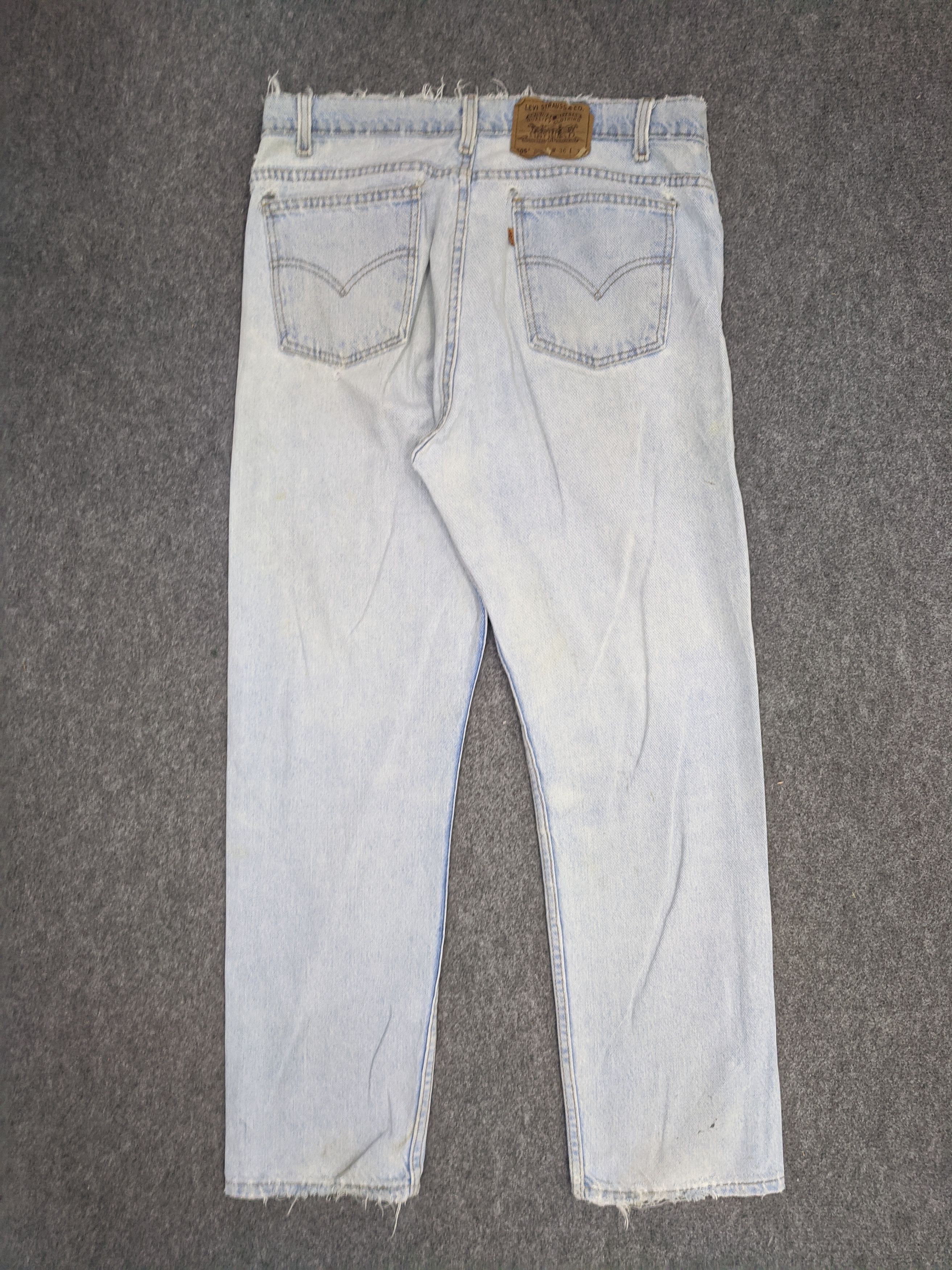 Levi's Vintage Levis 505 Jeans DP0928 Size US 35 - 3 Thumbnail