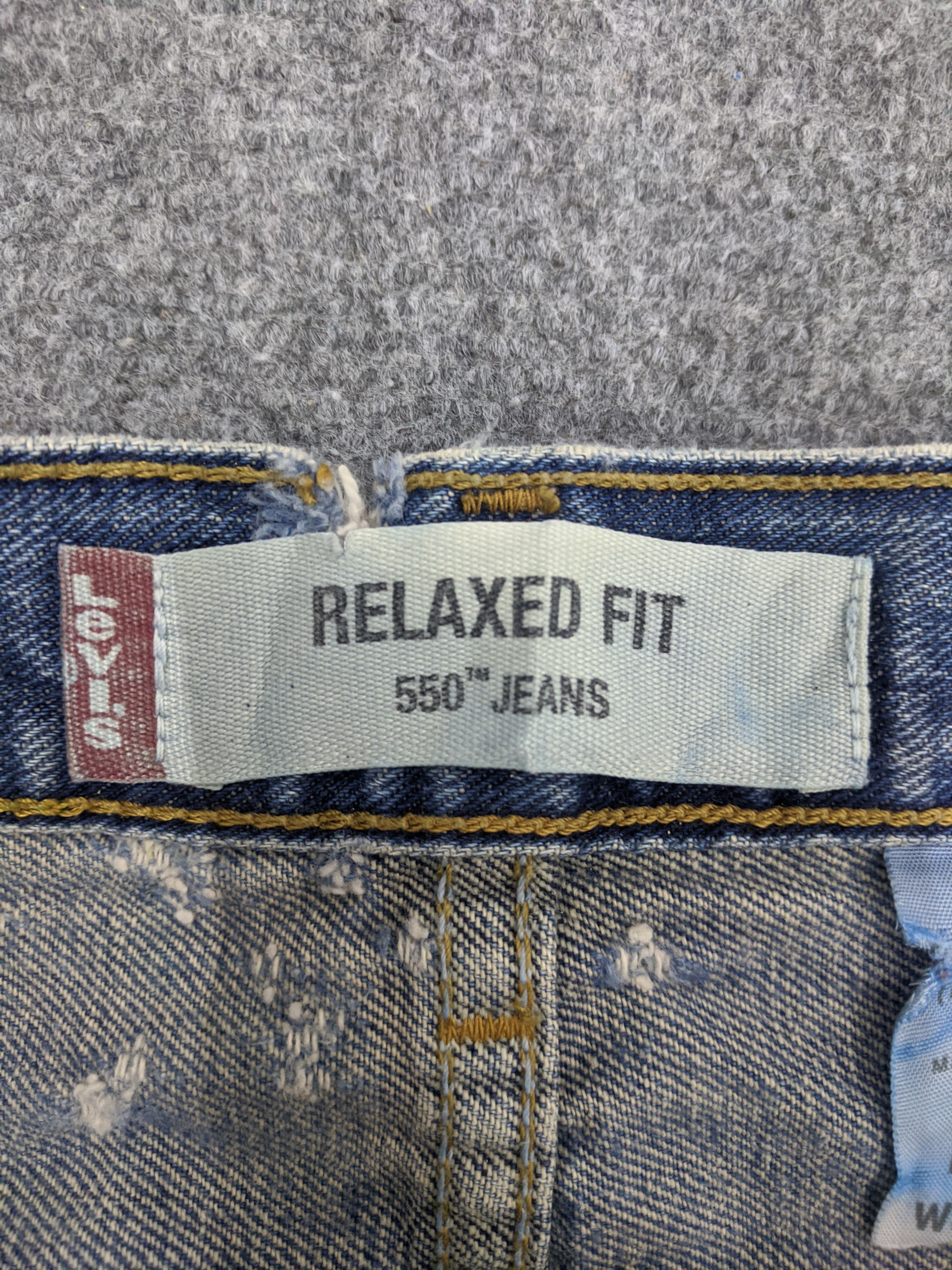 Levi's Vintage Levis 550 Light Wash Jeans DP0925 Size US 30 / EU 46 - 6 Thumbnail