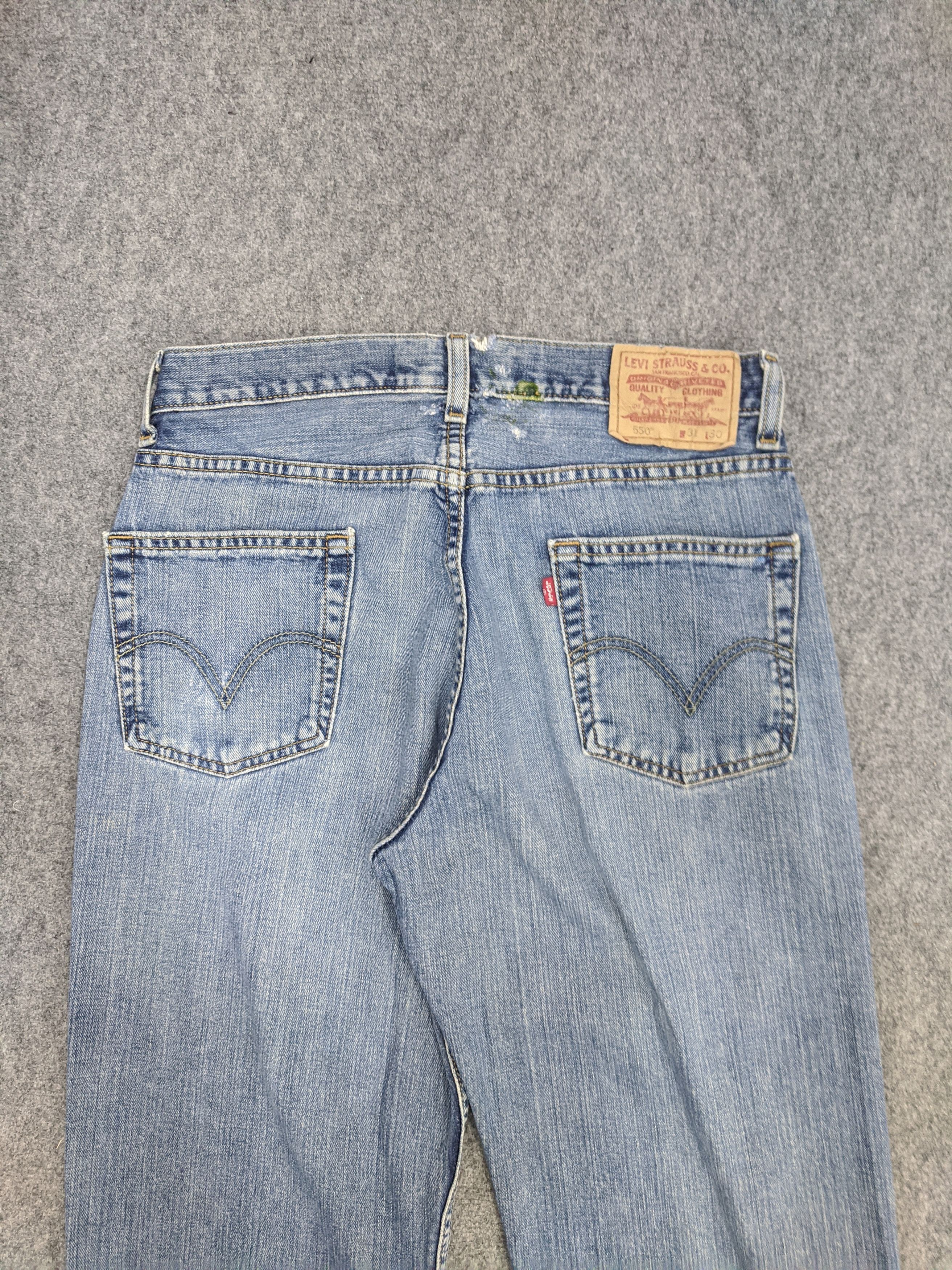 Levi's Vintage Levis 550 Light Wash Jeans DP0925 Size US 30 / EU 46 - 4 Thumbnail
