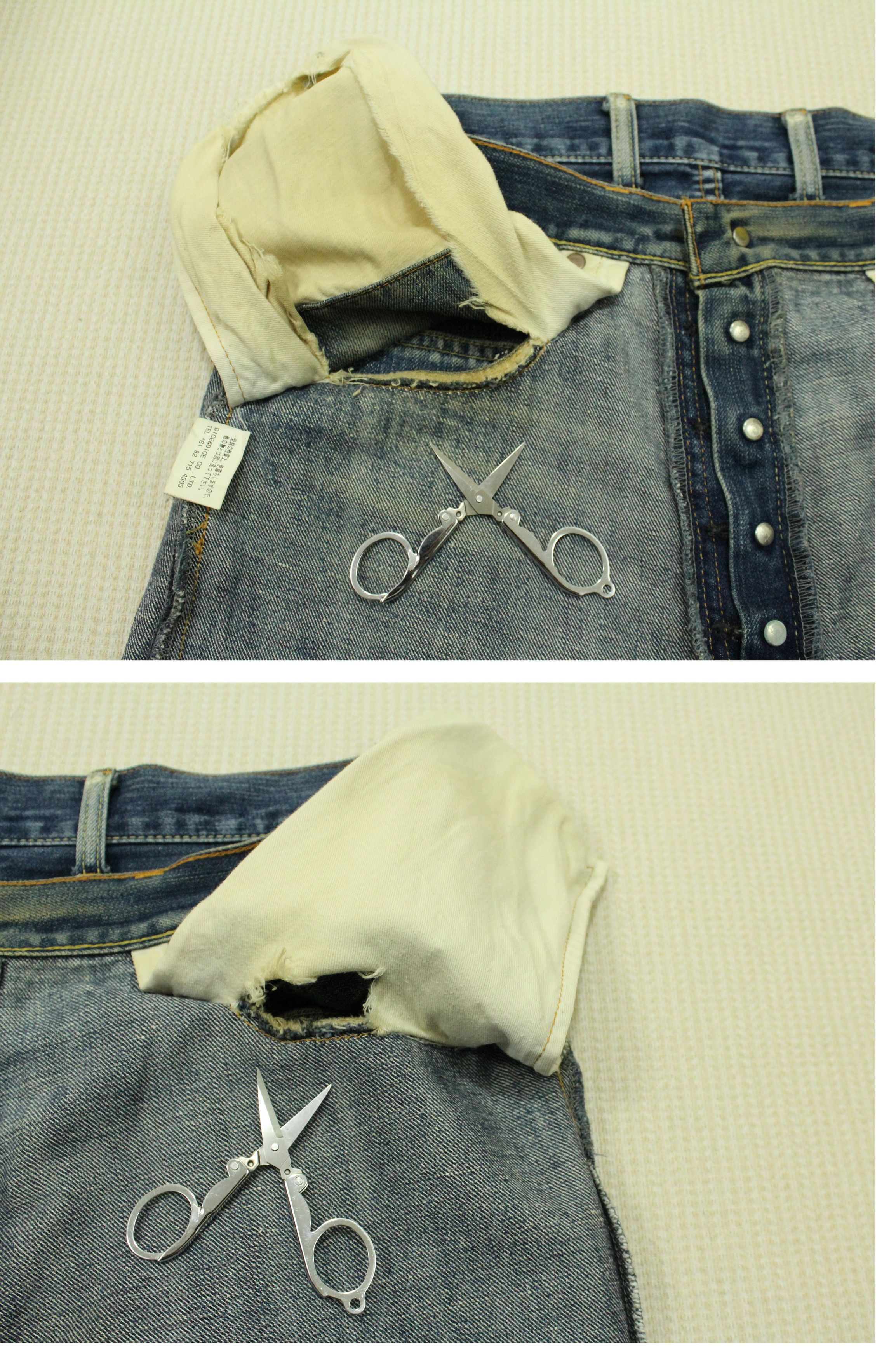 Futura × Stussy FUTURA Jeans Denim Distressed Jeans Faded Japan Vintage Size US 30 / EU 46 - 21 Thumbnail
