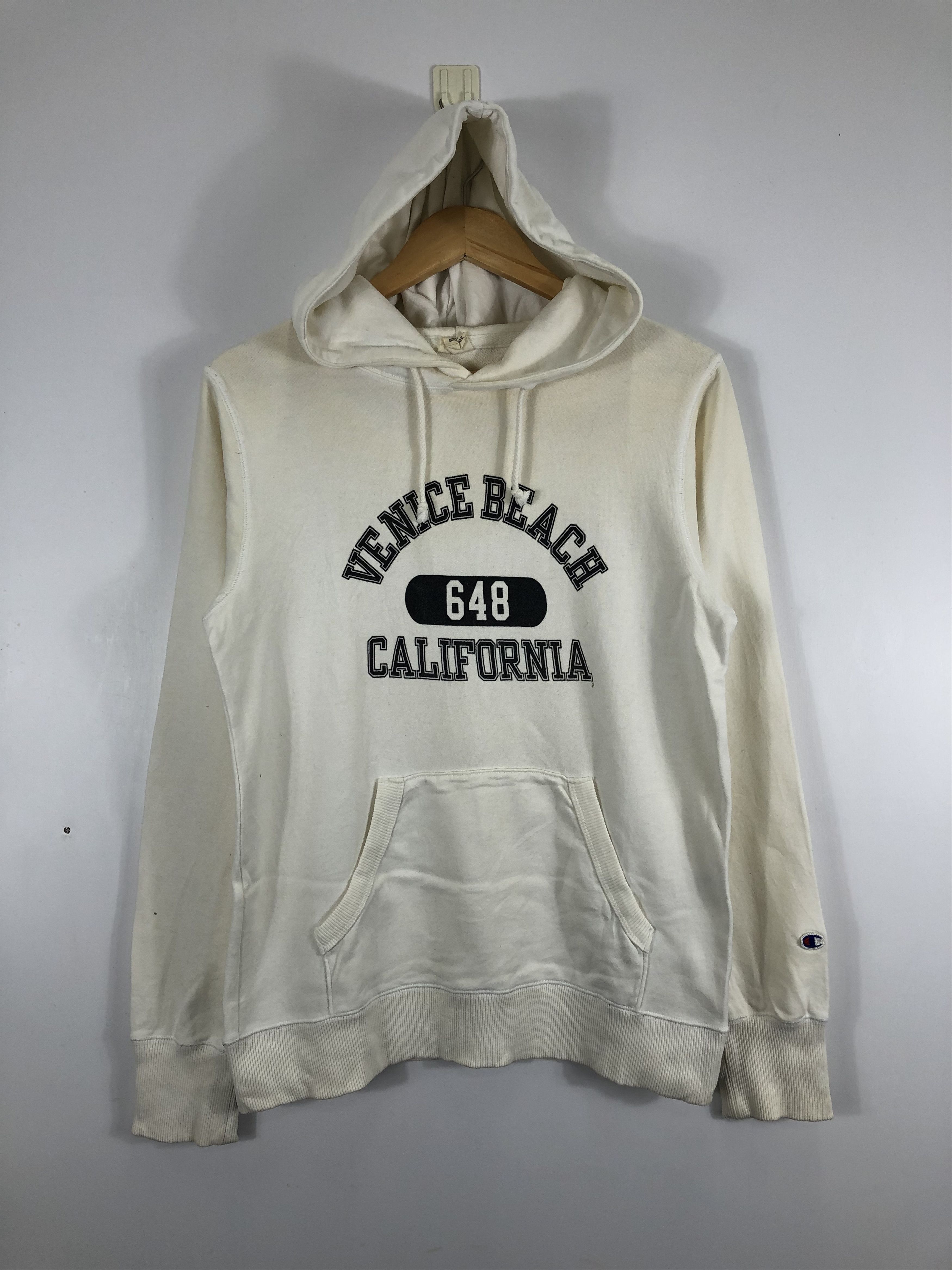 Japanese Brand × Vintage Vintage Champion Venice Spellout Hoodie Size US L / EU 52-54 / 3 - 1 Thumbnail