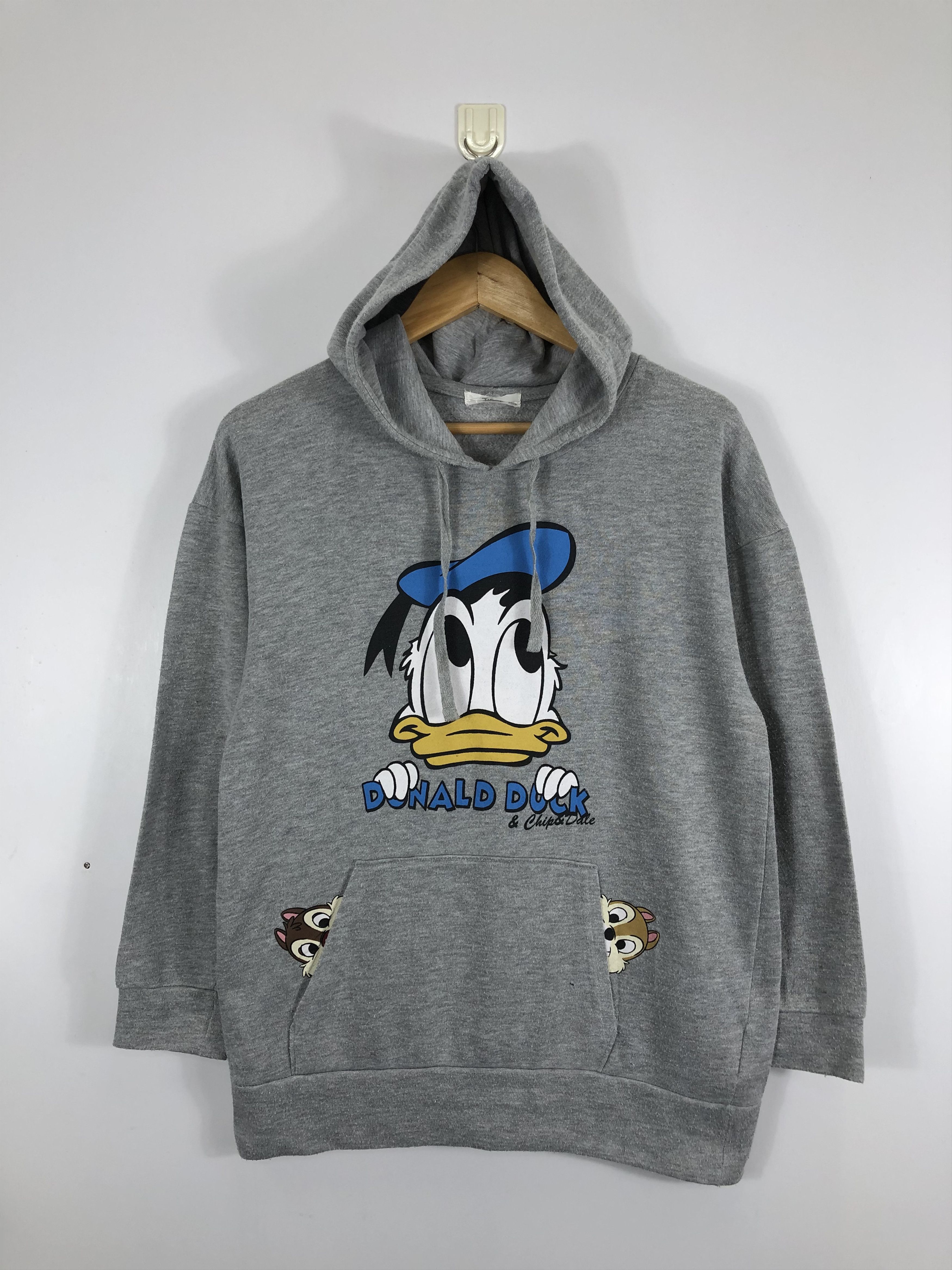 Vintage Vintage Donald Duck Hoodie Size US M / EU 48-50 / 2 - 1 Thumbnail