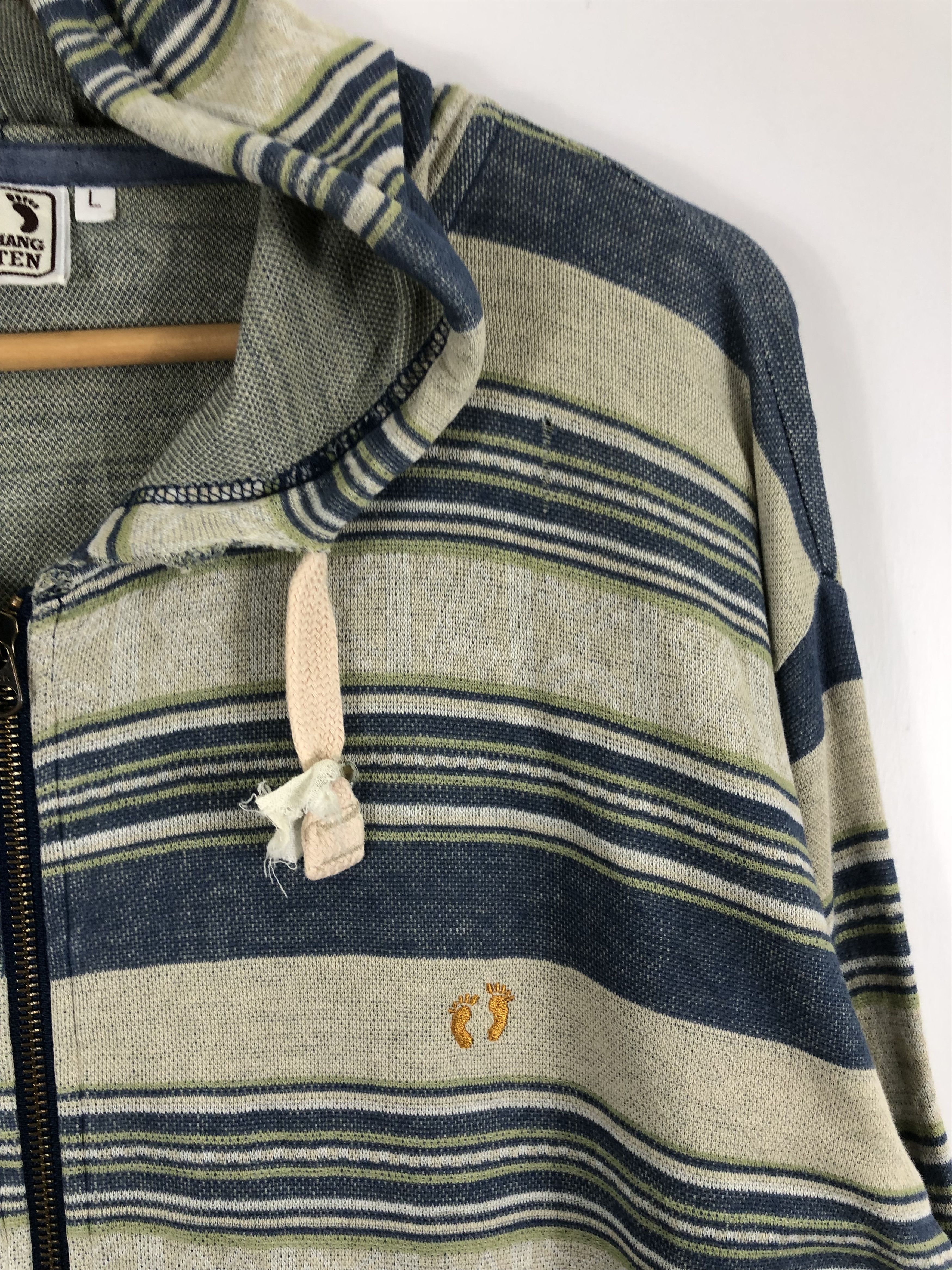Hang Ten × Vintage Vintage Hang Ten Tartan Hoodie Size US L / EU 52-54 / 3 - 7 Thumbnail