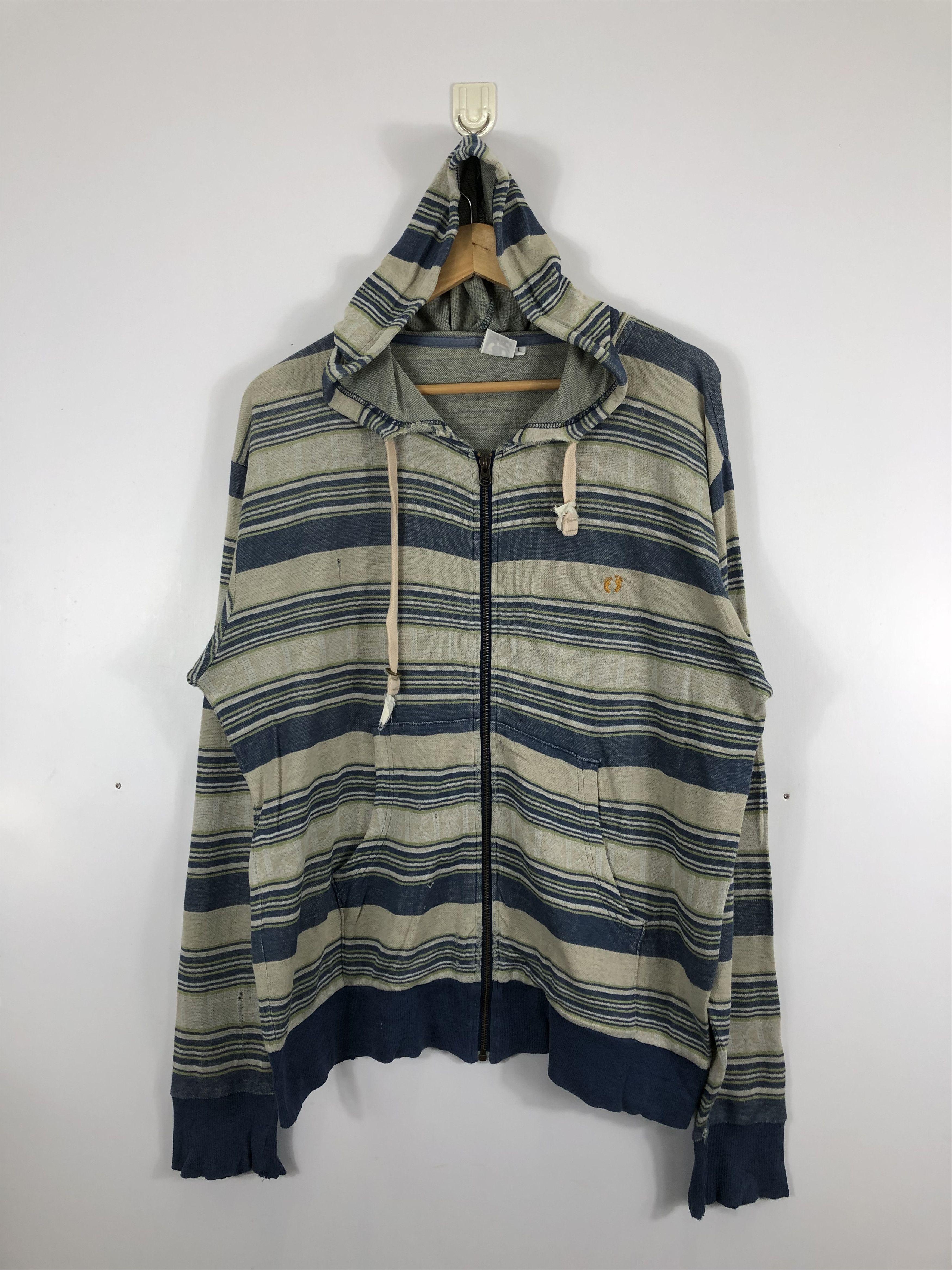 Hang Ten × Vintage Vintage Hang Ten Tartan Hoodie Size US L / EU 52-54 / 3 - 1 Thumbnail