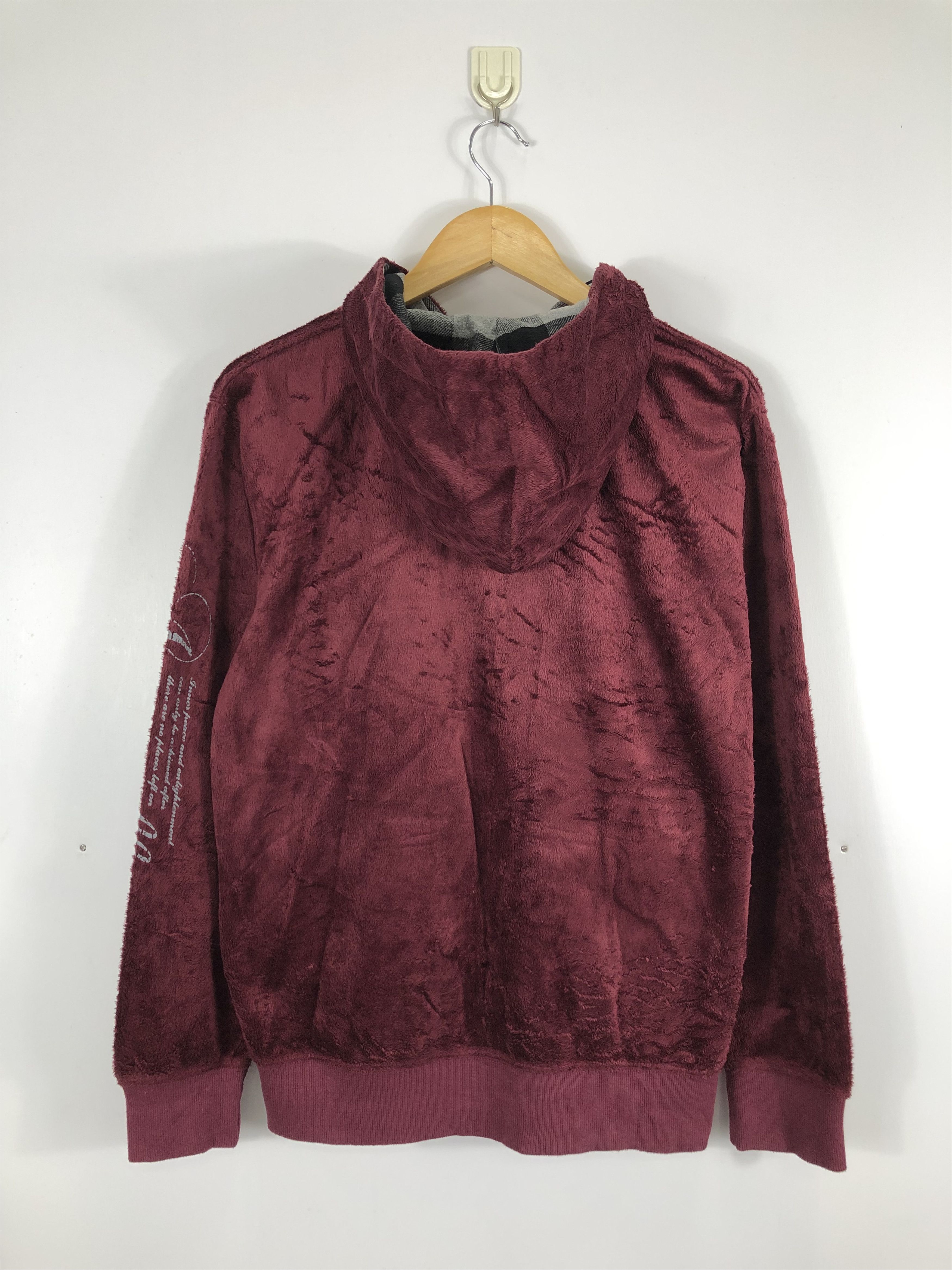 Airwalk × Vintage Vintage Airwalk Velvet Hoodie Size US M / EU 48-50 / 2 - 3 Thumbnail