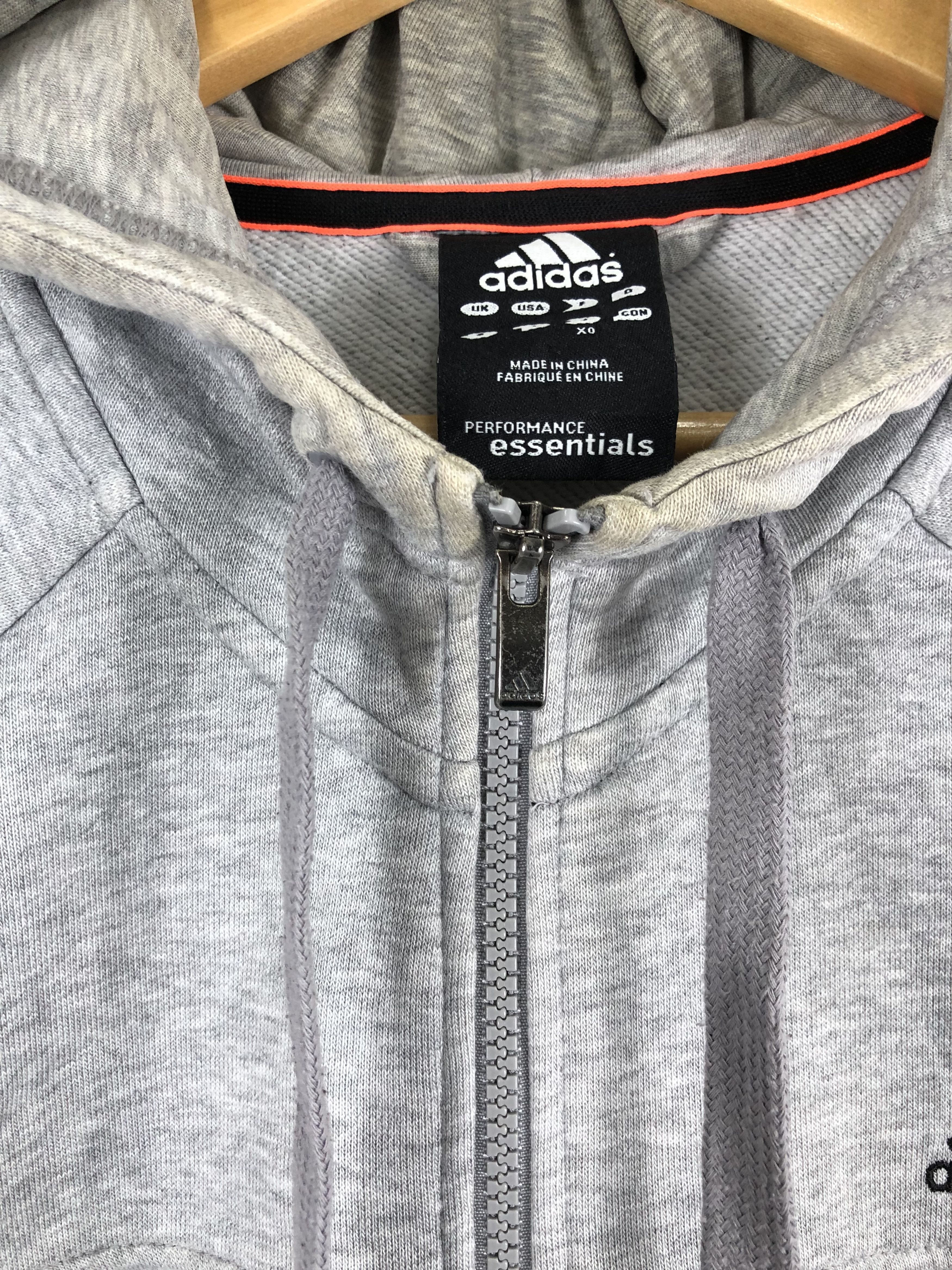 Adidas × Vintage Vintage Adidas Logo Hoodie Size US L / EU 52-54 / 3 - 7 Thumbnail