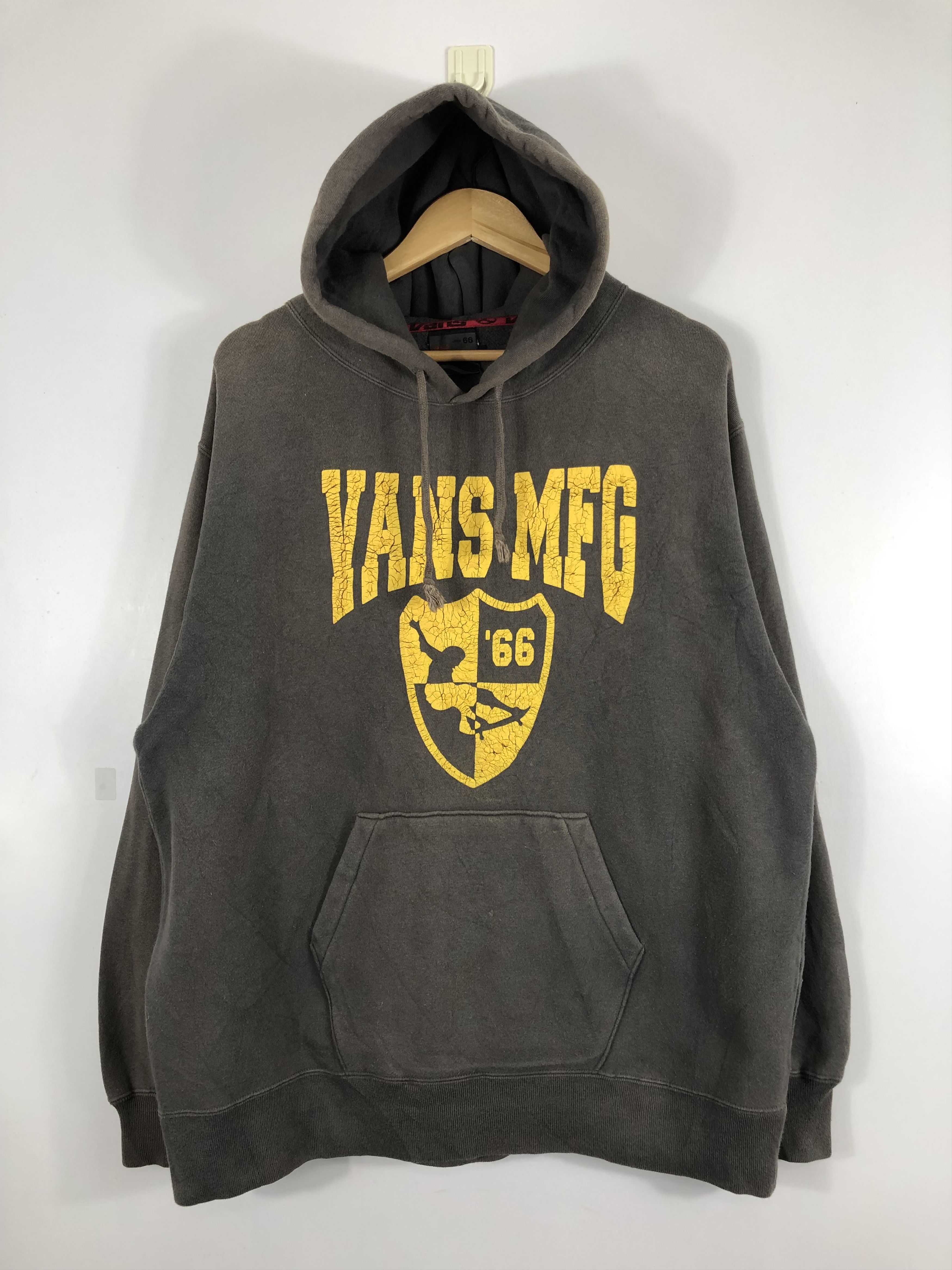 Vans Vintage Vintage Vans MFG Spellout Hoodie Grailed