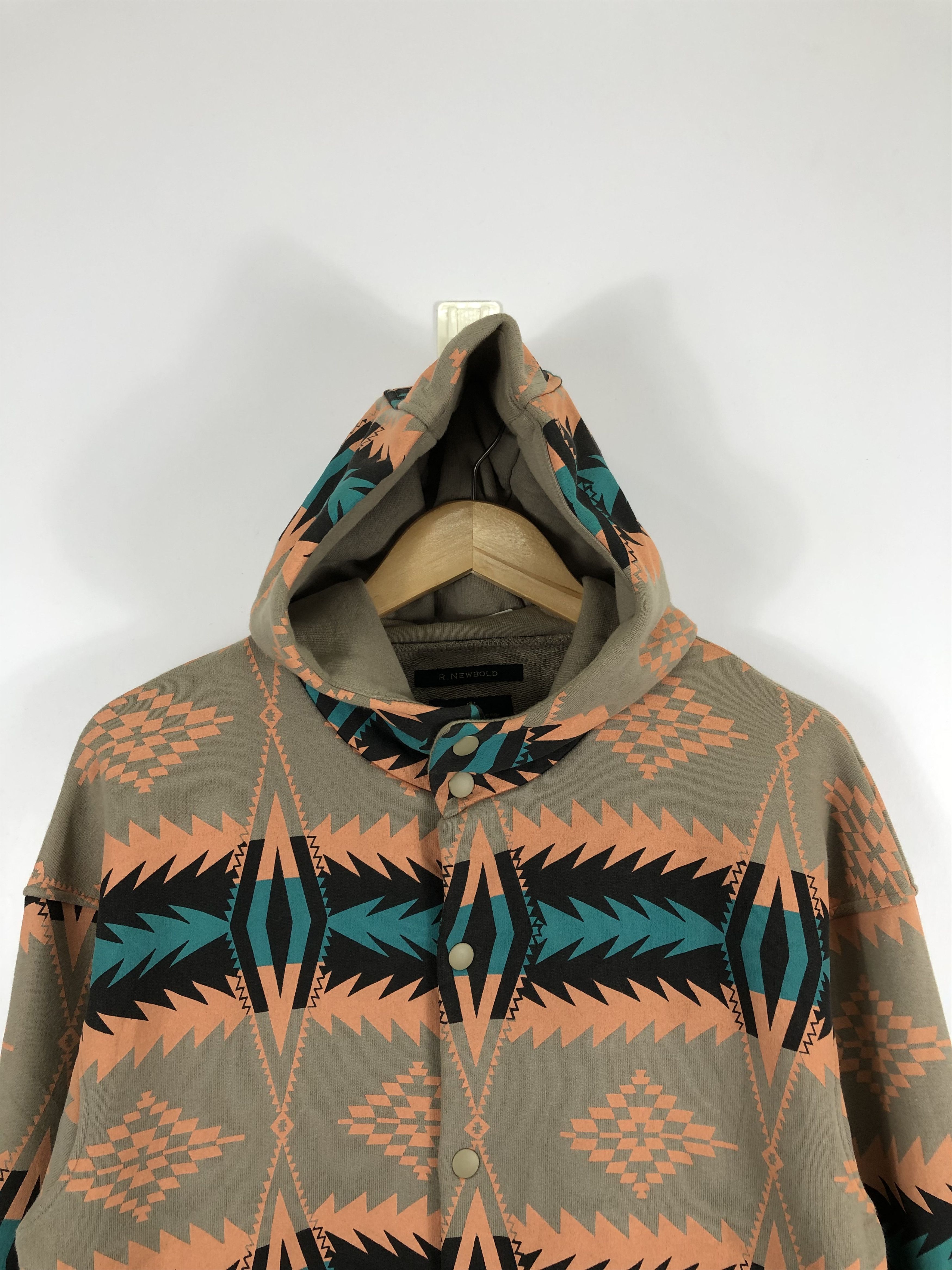 R.Newbold × Vintage Vintage R. Newbold Navajo Style Hoodie Size US L / EU 52-54 / 3 - 2 Thumbnail