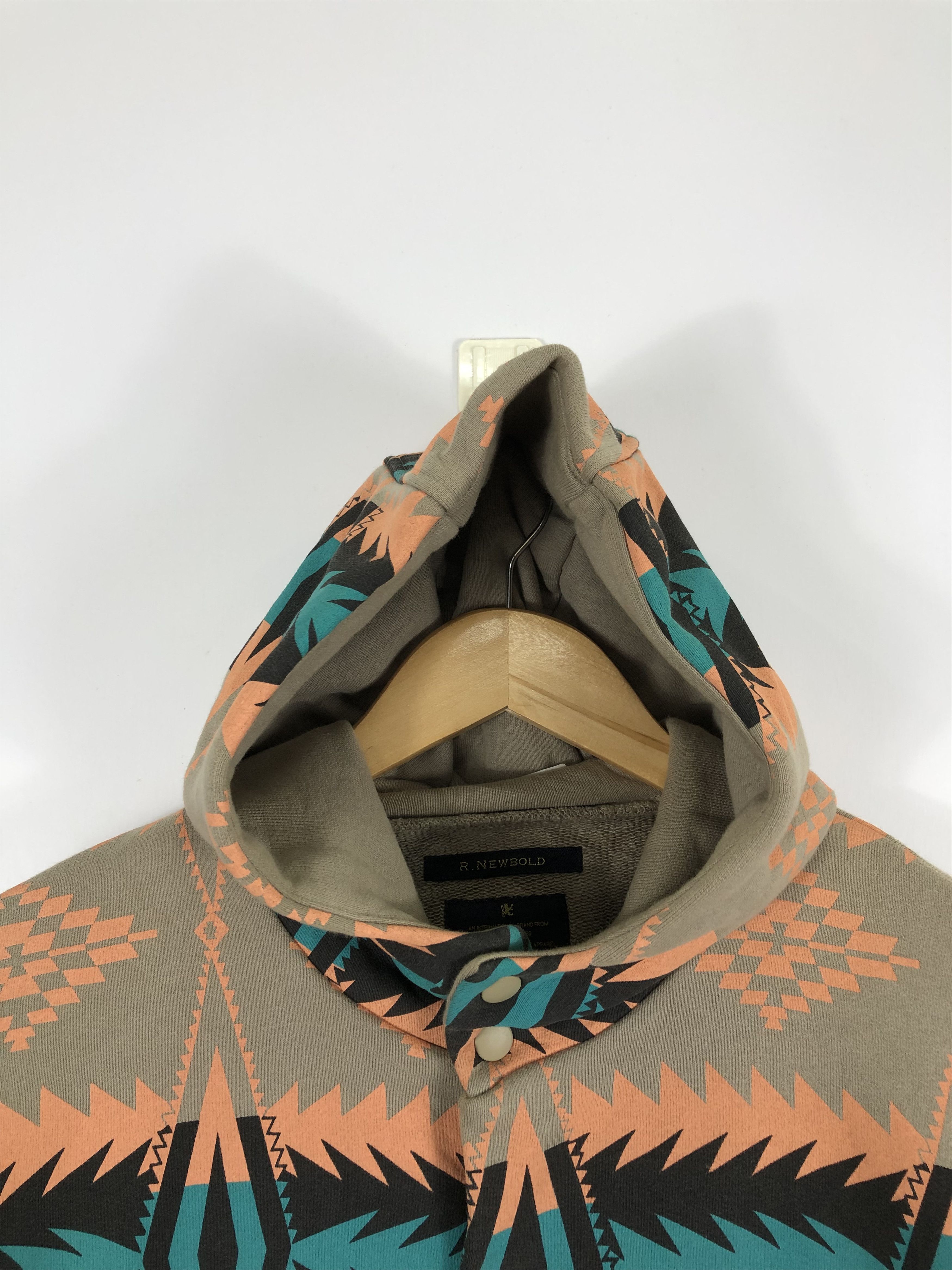 R.Newbold × Vintage Vintage R. Newbold Navajo Style Hoodie Size US L / EU 52-54 / 3 - 3 Thumbnail