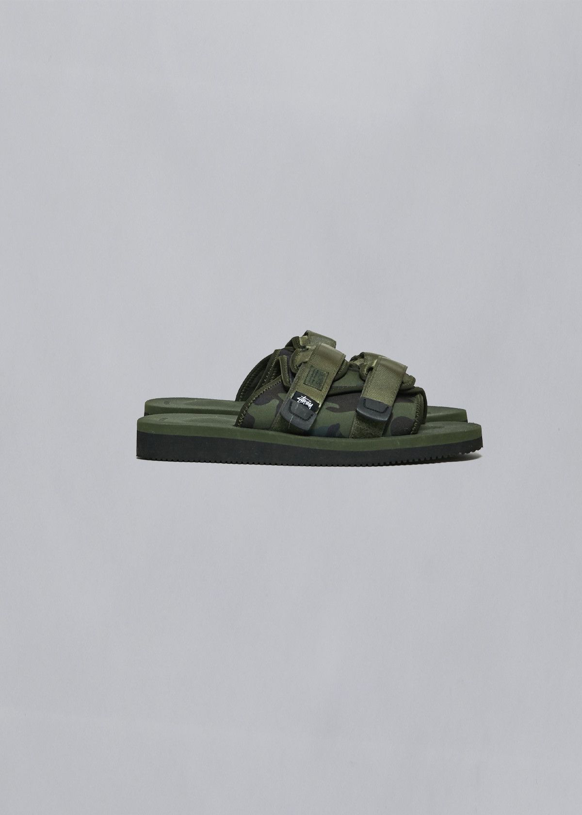 Stussy × Suicoke SUICOKE/STÜSSY MOTO CAMO 2017 - US9 | Grailed