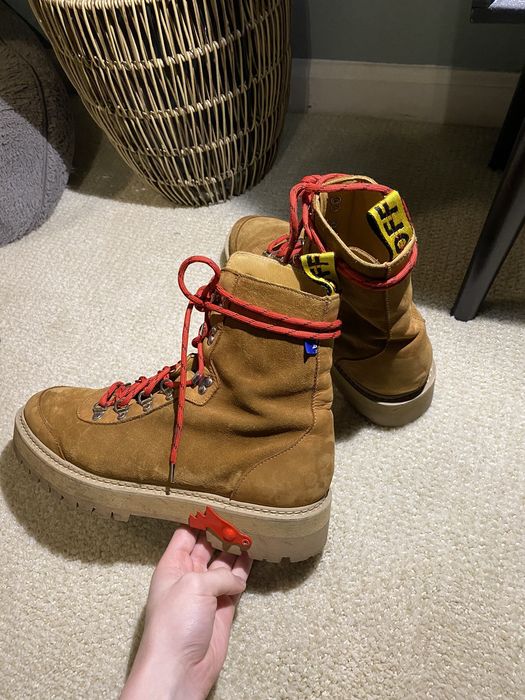 Off white cheap mountain boots