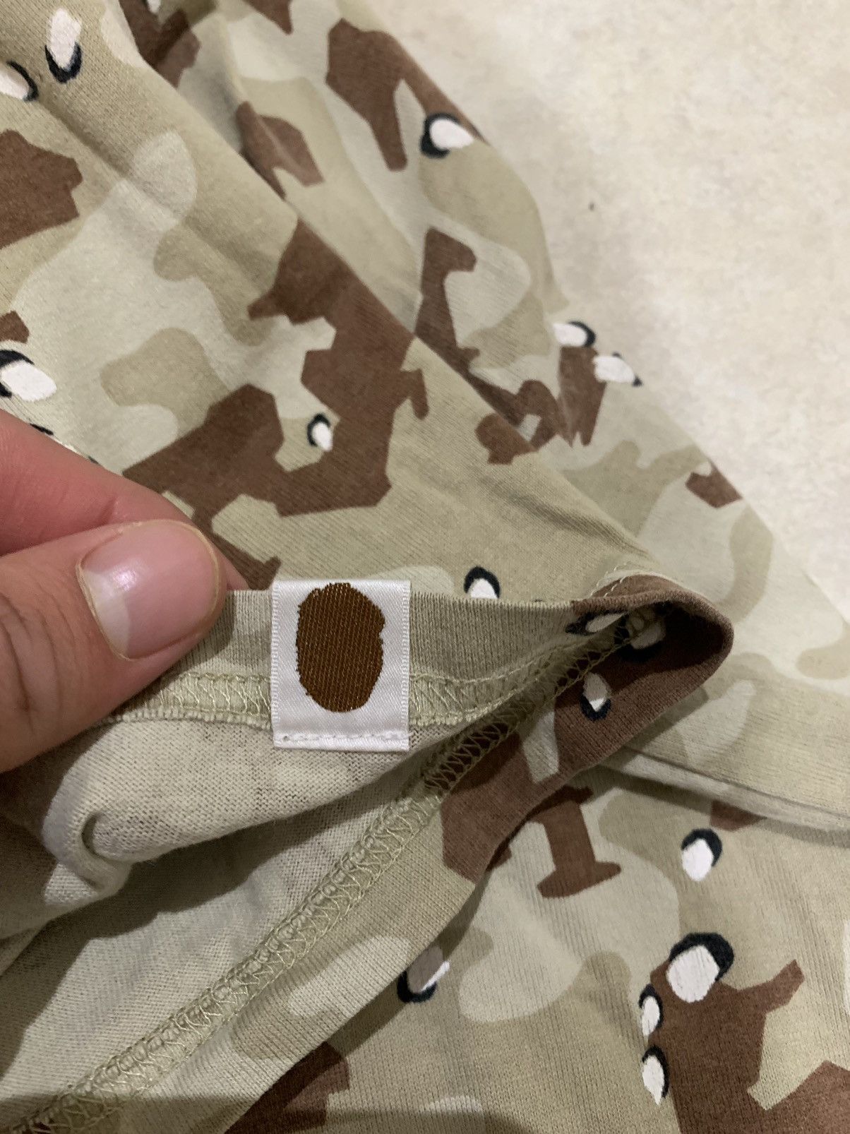 Bape Desert Camo Shark Tee Size US XL / EU 56 / 4 - 7 Thumbnail