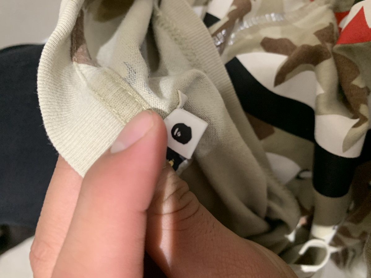 Bape Desert Camo Shark Tee Size US XL / EU 56 / 4 - 5 Thumbnail