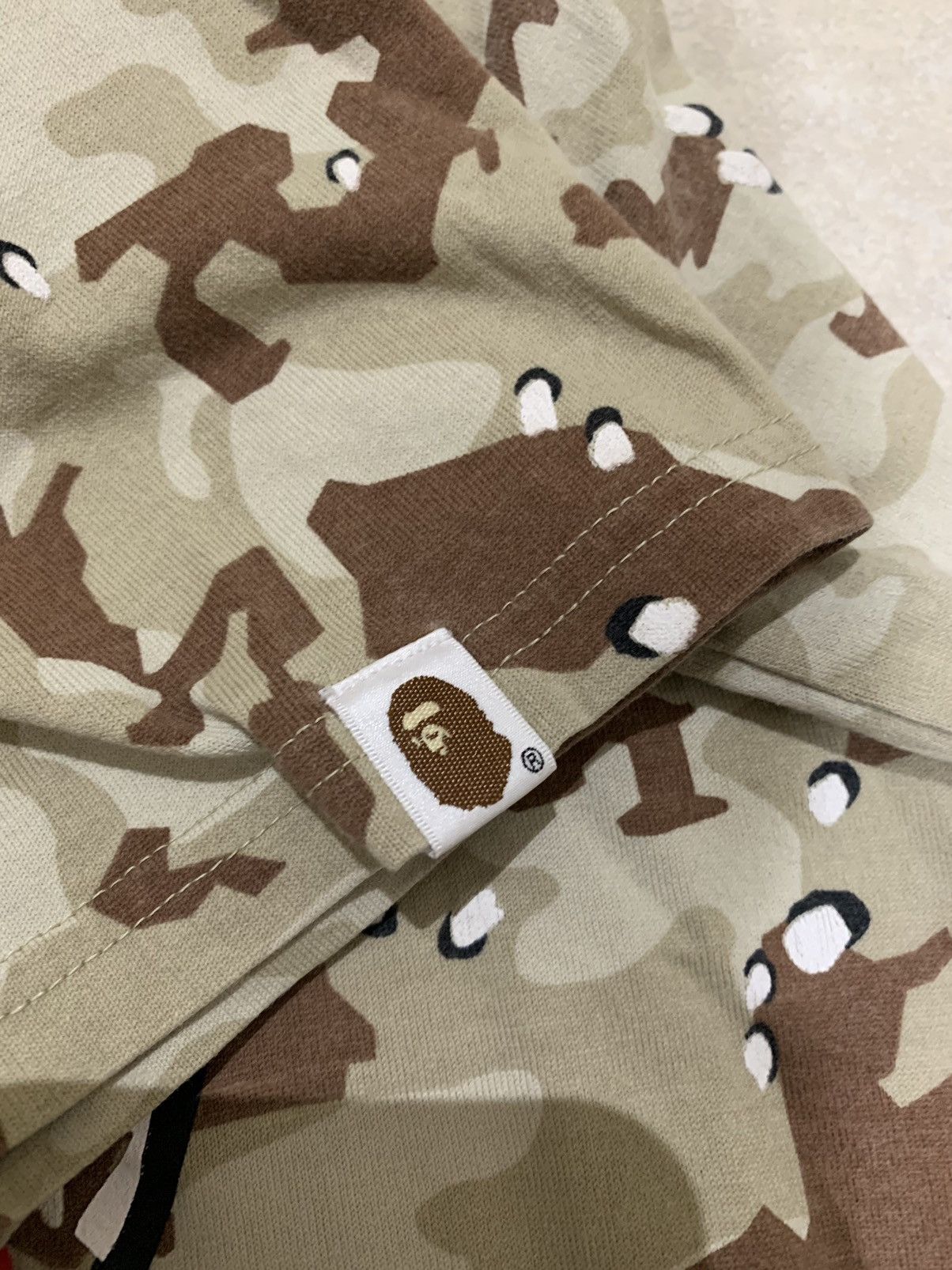 Bape Desert Camo Shark Tee Size US XL / EU 56 / 4 - 6 Thumbnail