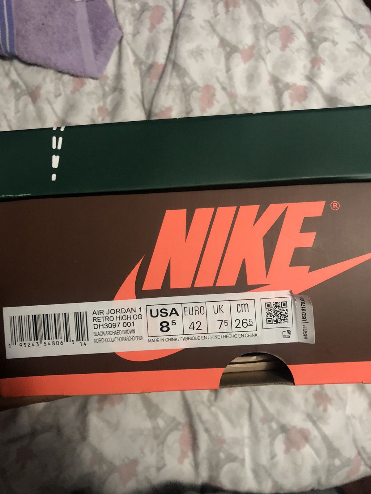 Jordan 1 Retro Hogh Og crafted 2021 Hi Top Sneakers