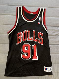 Vintage 90's NBA San Antonio Spurs Dennis Rodman Champion Jersey