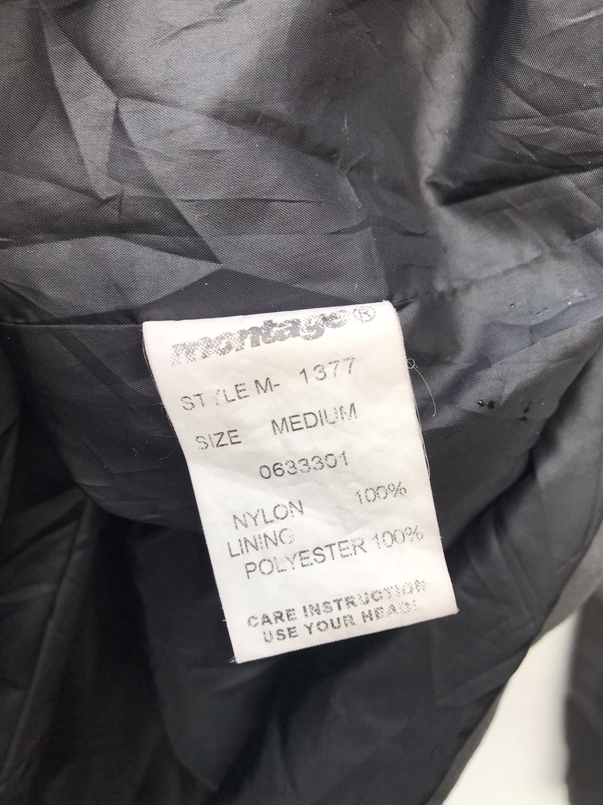 Japanese Brand Montage Black Japan Streetwear Light Jacket Size US M / EU 48-50 / 2 - 9 Thumbnail