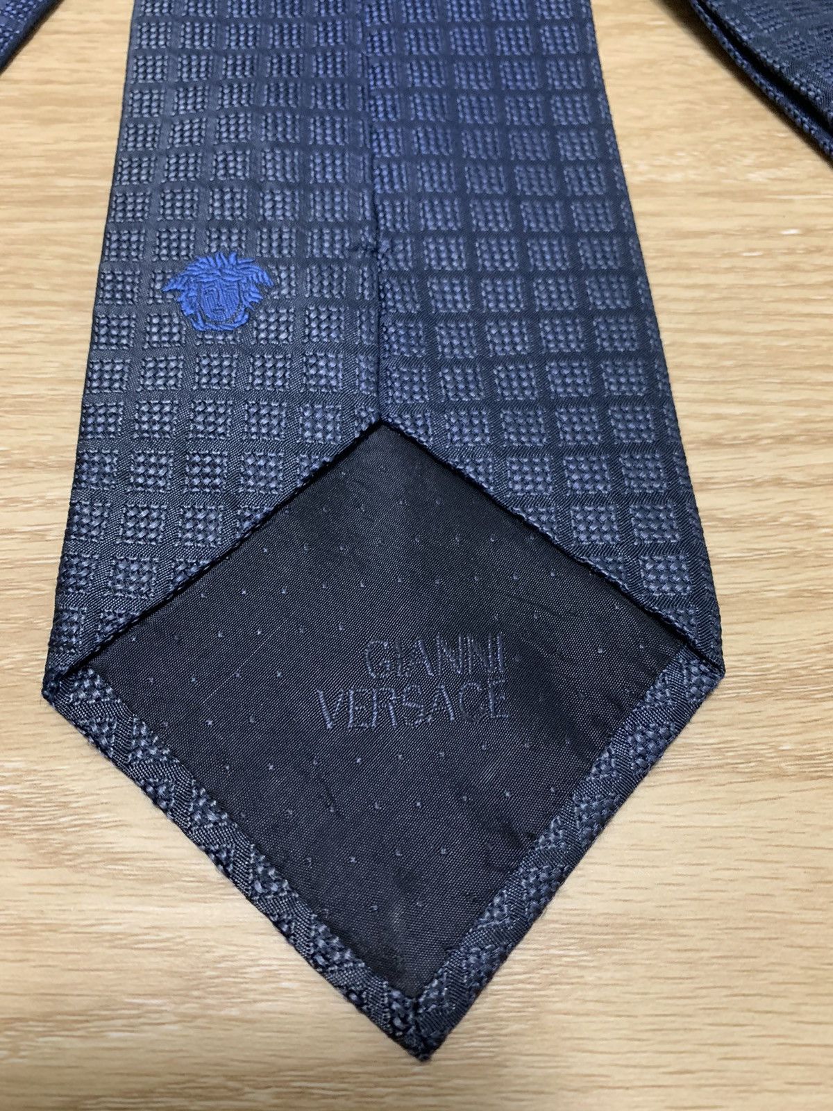 Versace Gianni Versace Geometric Tie Size ONE SIZE - 8 Thumbnail
