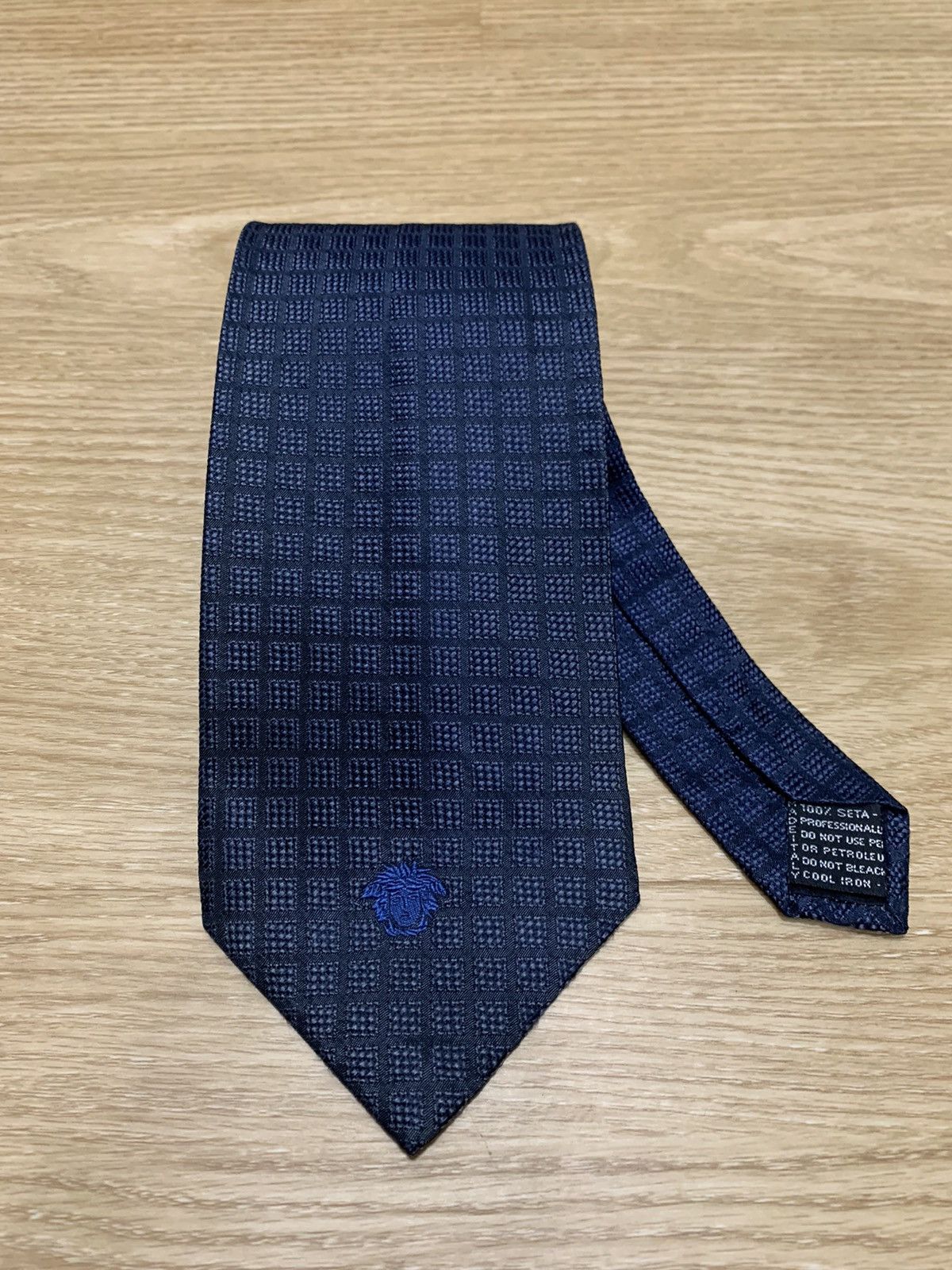Versace Gianni Versace Geometric Tie Size ONE SIZE - 1 Thumbnail