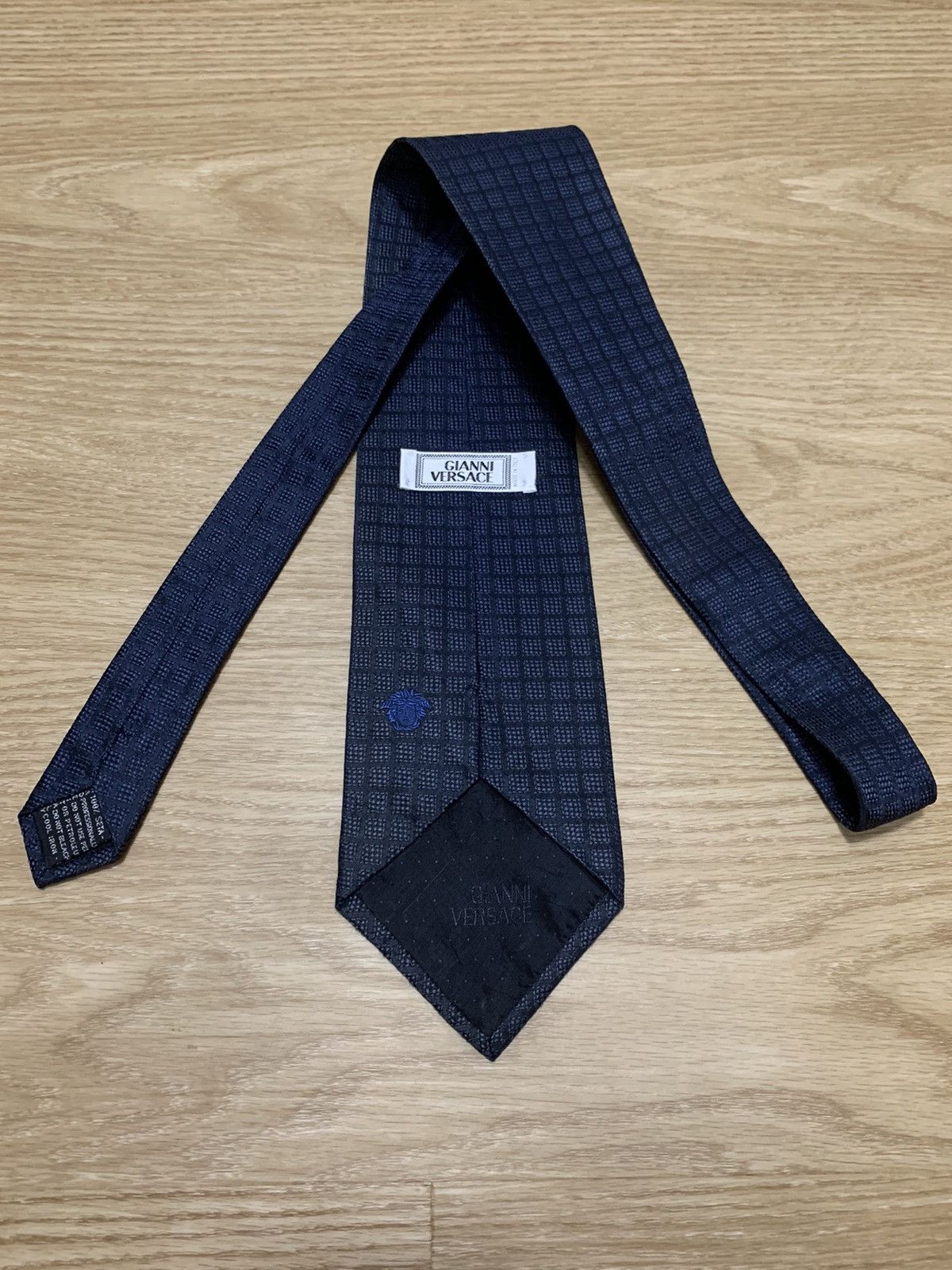 Versace Gianni Versace Geometric Tie Size ONE SIZE - 3 Thumbnail