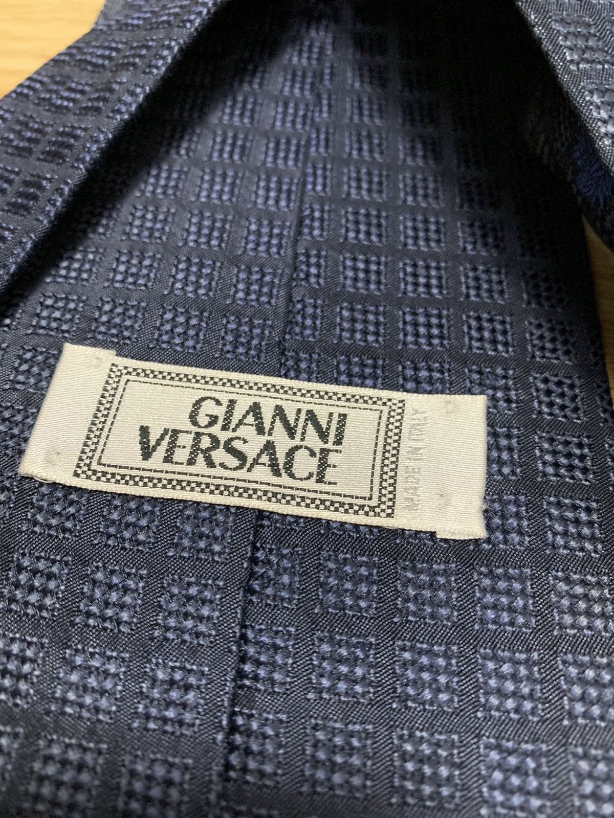 Versace Gianni Versace Geometric Tie Size ONE SIZE - 6 Thumbnail