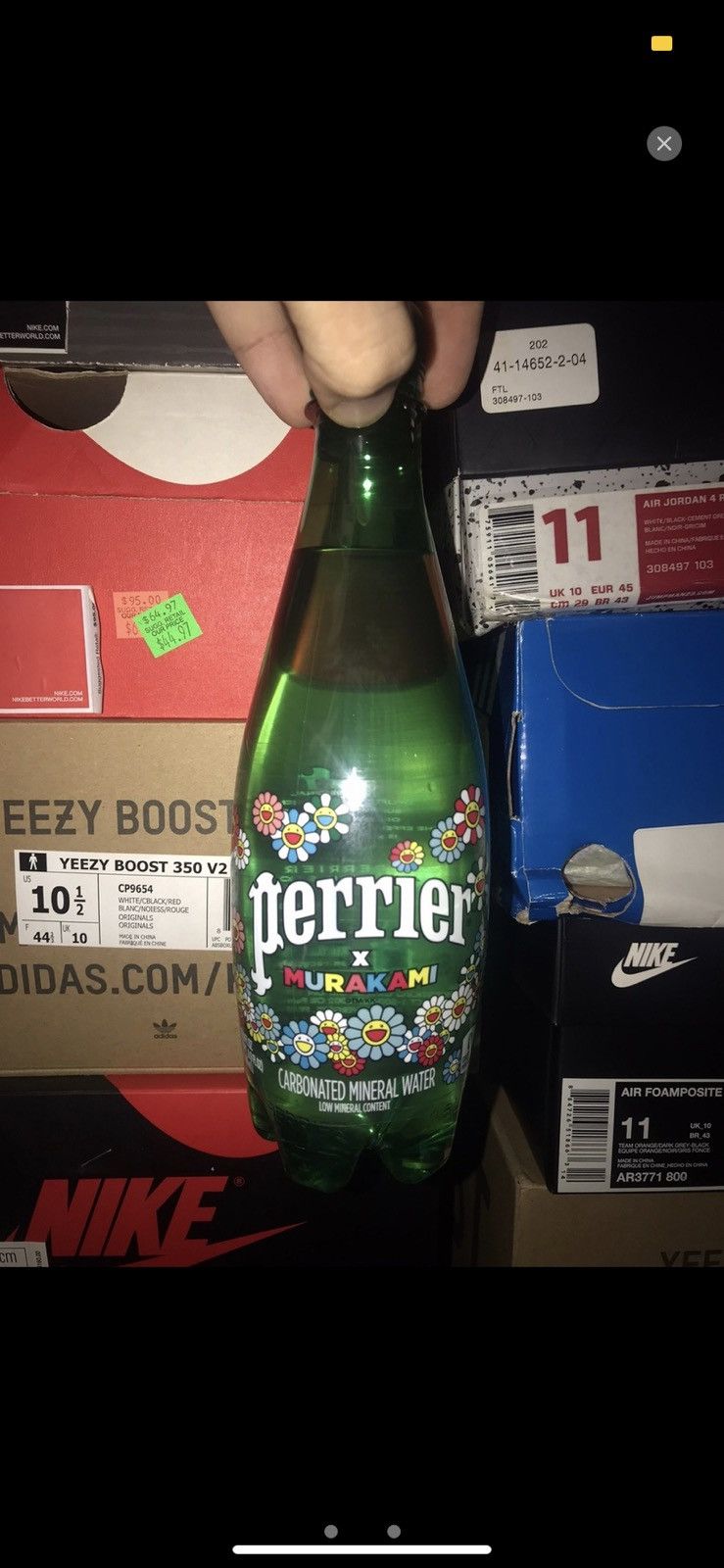 Takashi Murakami Takashi Murakami x Perrier 16.9FL OZ Plastic Bottle Set Size ONE SIZE - 2 Thumbnail