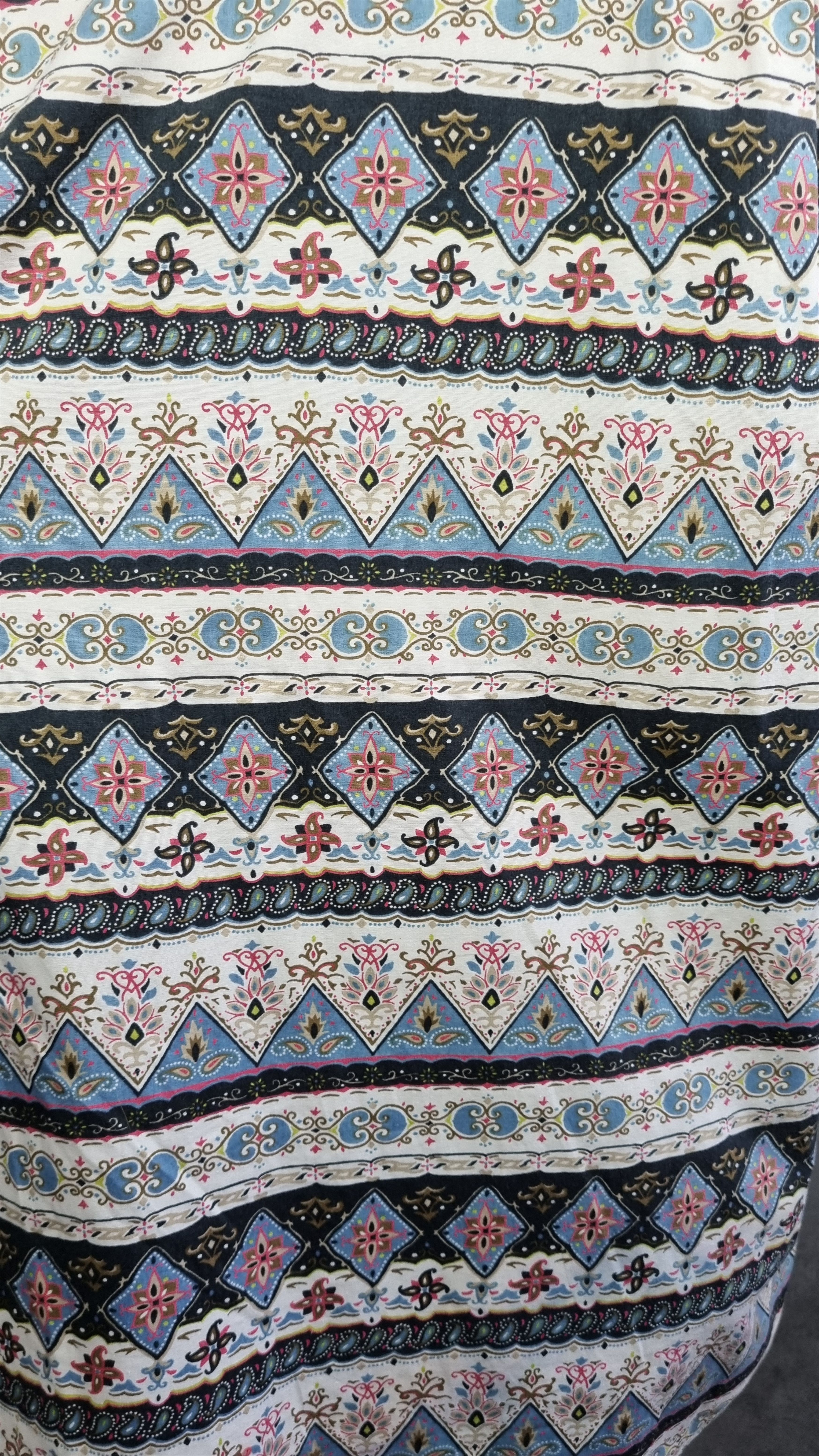 Cowboy Equipment × Vintage 90s Beautiful Abstract Holiday Shirt Dries van Noten Style Size US L / EU 52-54 / 3 - 3 Thumbnail