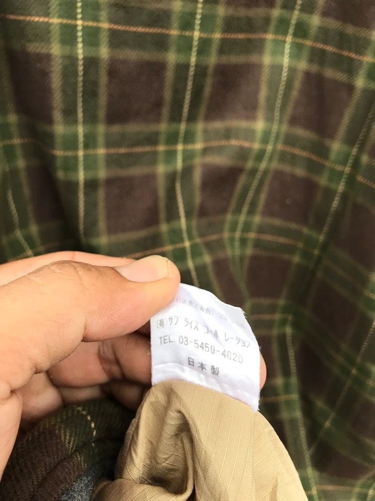 Japanese Brand Vintage Scanner Japanese Brand Checked Tartan Bomber Jacket Size US M / EU 48-50 / 2 - 6 Thumbnail