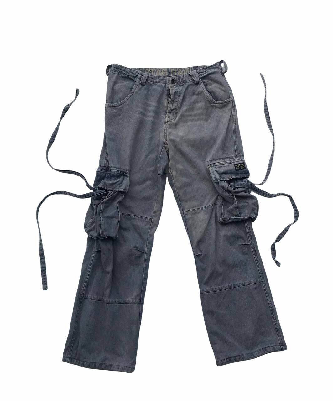 Gstar Gstar Denim Cargo Multipocket Streetwear Fashion Pants Size US 31 - 1 Preview