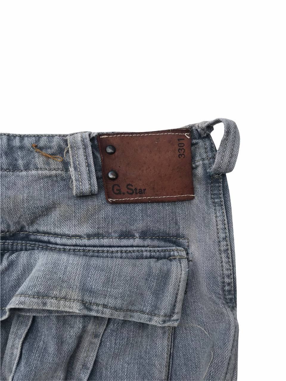 Gstar Gstar Denim Cargo Multipocket Streetwear Fashion Pants Size US 31 - 12 Thumbnail