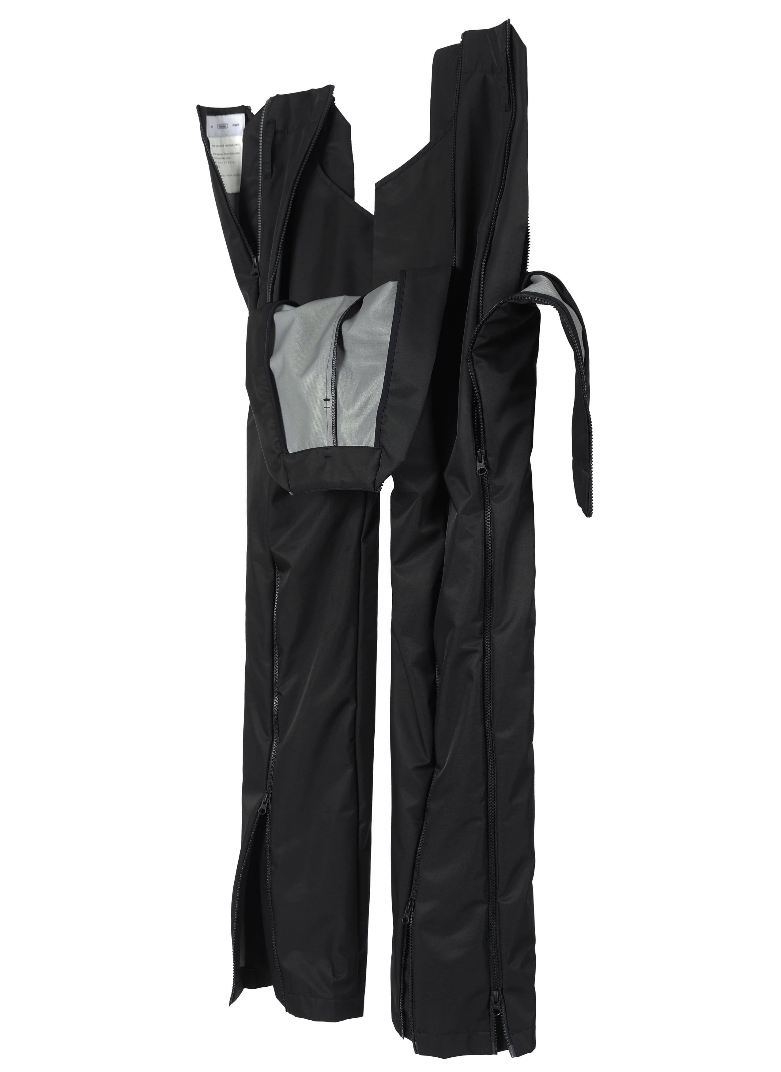 5.0 ZIPPER TECHNICAL PANTS CENTER (BLACK)