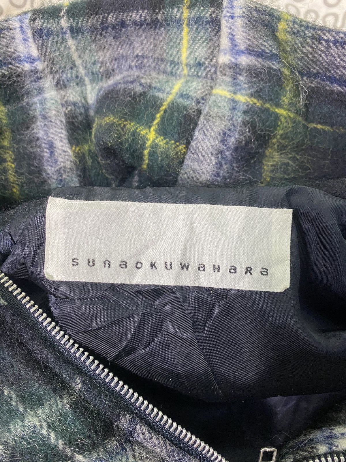 Issey Miyake × Japanese Brand 💥Last Drop💥Issey Miyake Wool Mohair Tartan Poncho Size US M / EU 48-50 / 2 - 7 Thumbnail